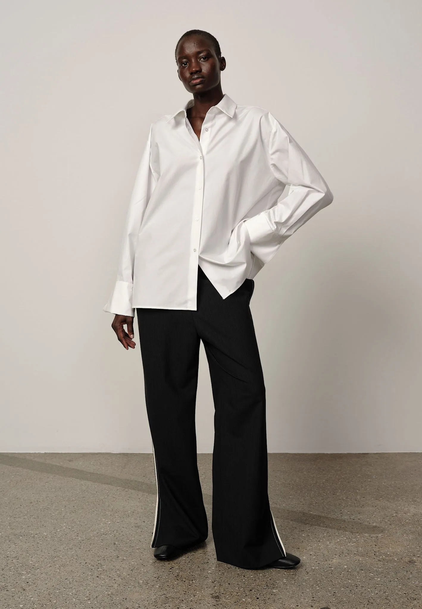 Inga Shirt - White sold by Herskind product image thumbnail 2