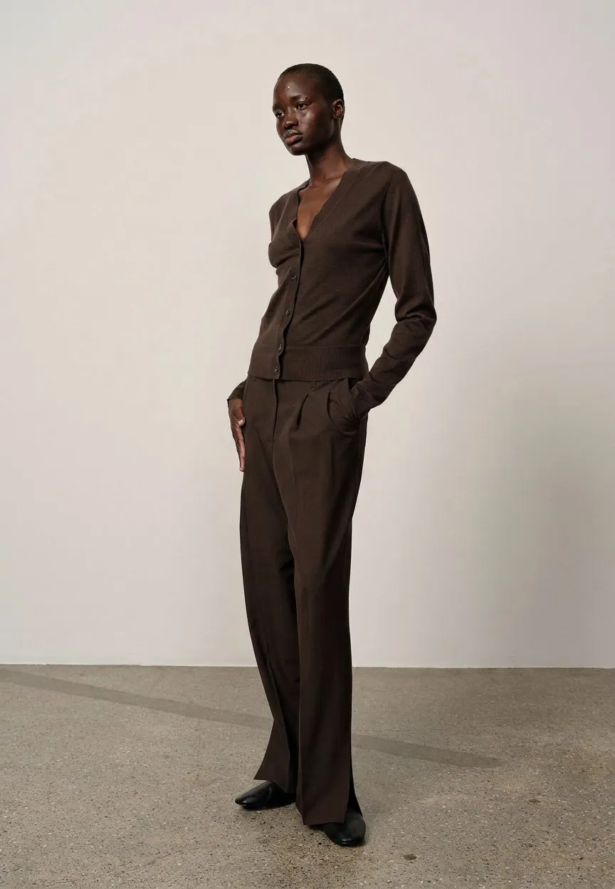 Nuno Mid Waist Pants - Coffee Brown sold by Herskind product image thumbnail 4
