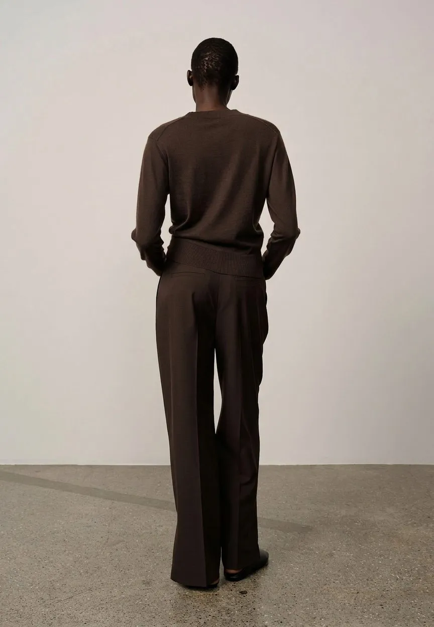 Nuno Mid Waist Pants - Coffee Brown sold by Herskind product image thumbnail 2