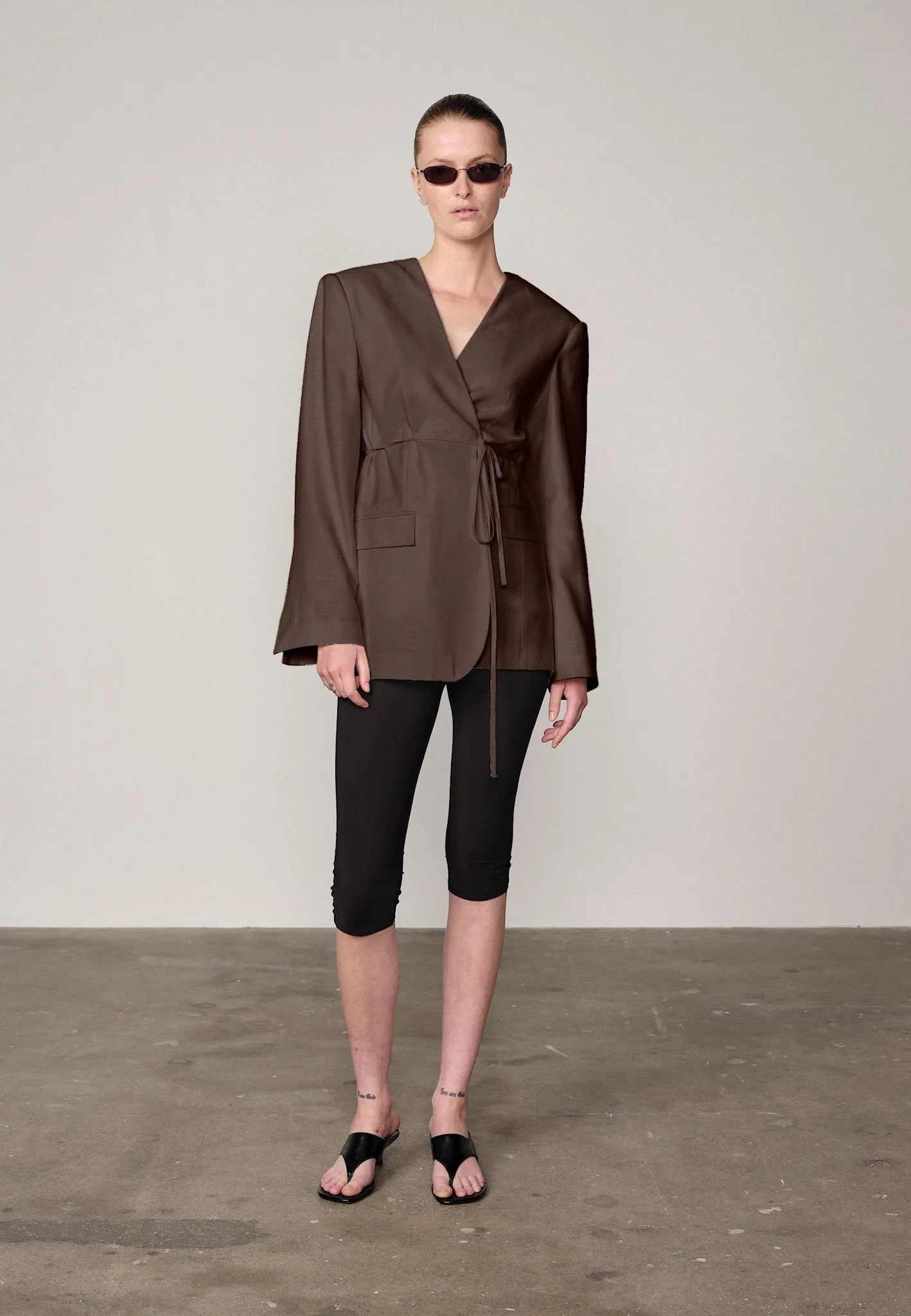 Indiana Oversized Blazer - Java Brown sold by Herskind product image thumbnail 3
