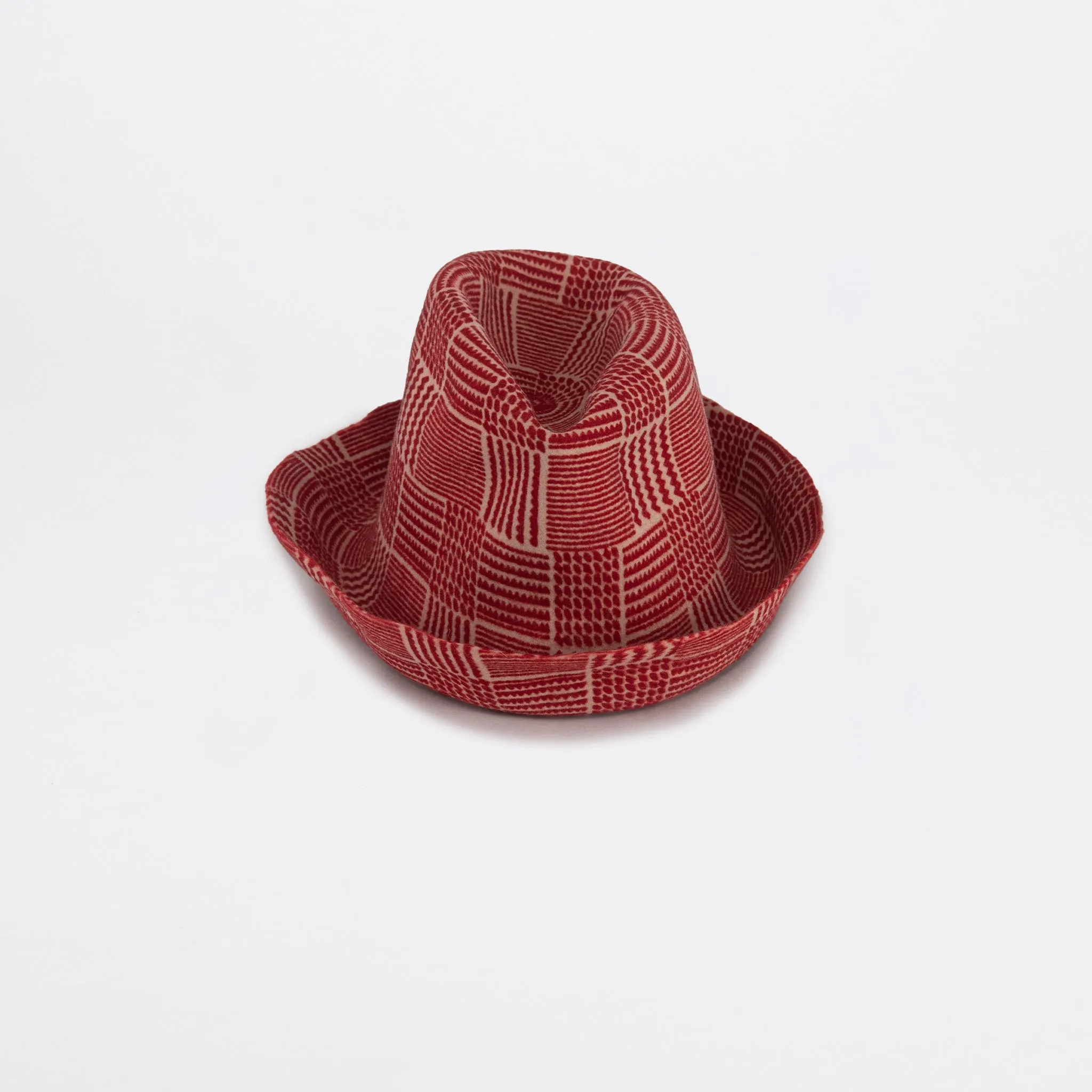 ARTISTA wool checker red sold by Reinhard Plank