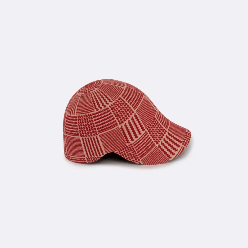 CLASSICO wool checker red made by Reinhard Plank