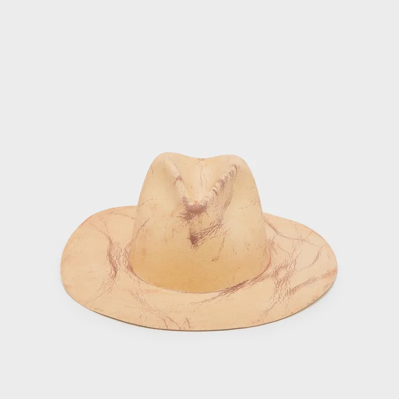 NORMA lapin cream marble waxed brown made by Reinhard Plank