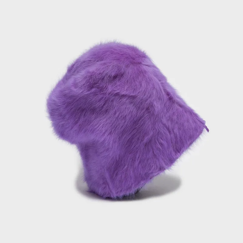 CUFFIA angora purple made by Reinhard Plank