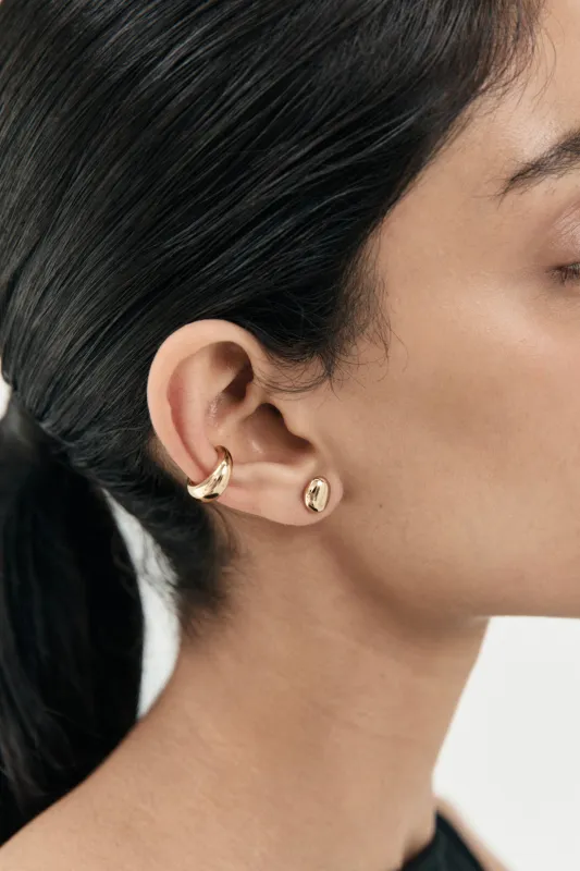 Modern Ear Set - Gold made by Nina Gordon