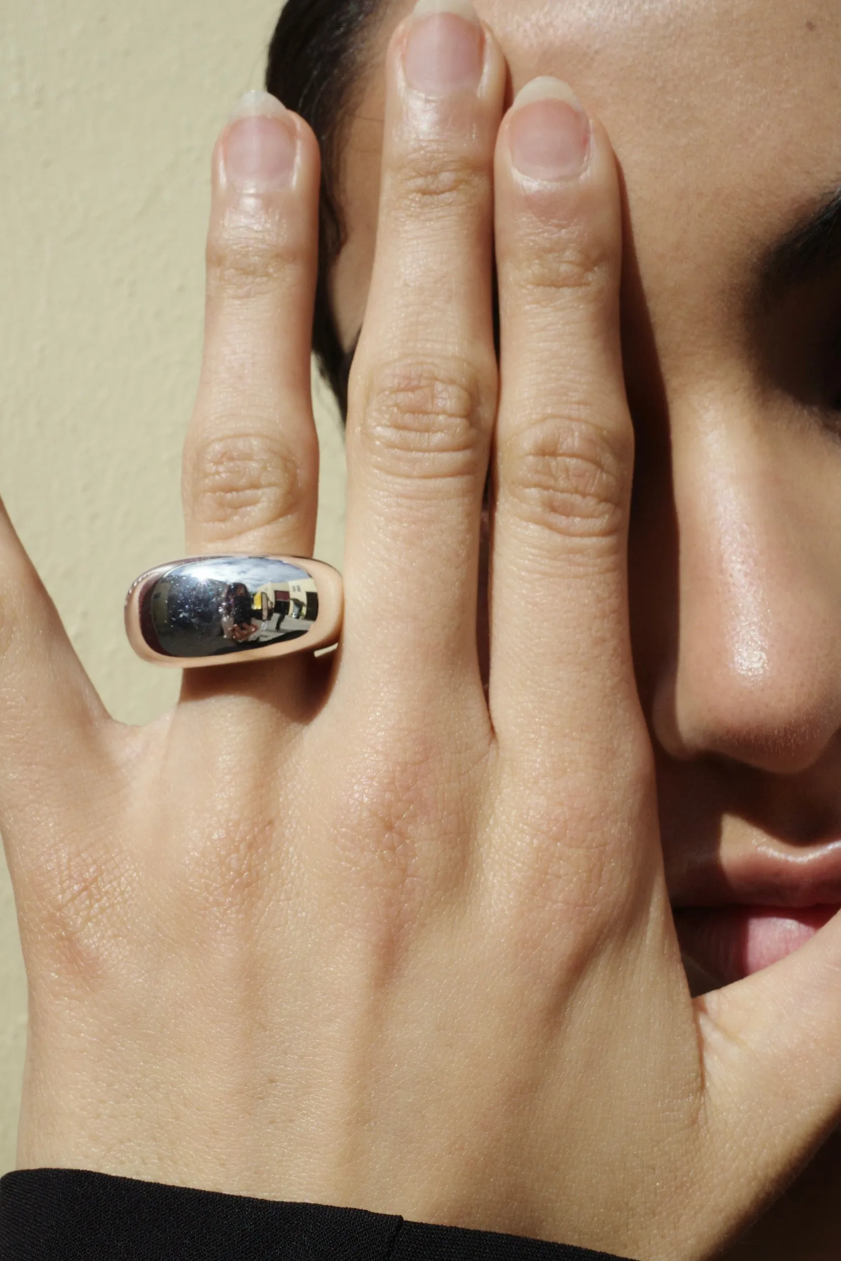 Puff Ring - Silver sold by Nina Gordon product image thumbnail 3