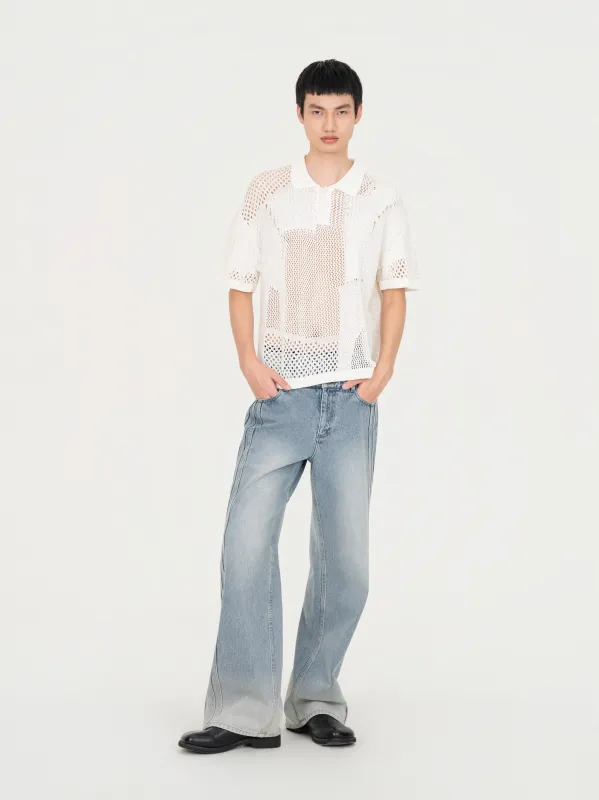 KNIT POLO made by Feng Chen Wang