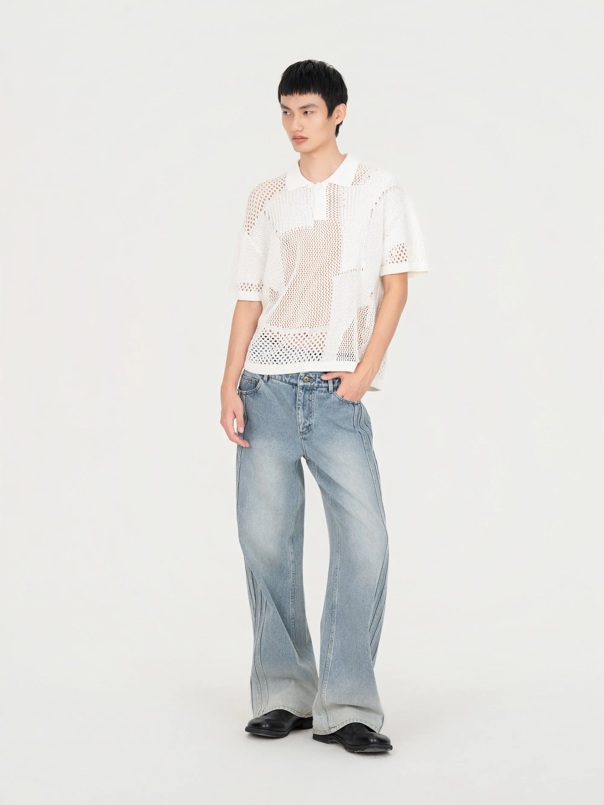 KNIT POLO sold by Feng Chen Wang product image thumbnail 2