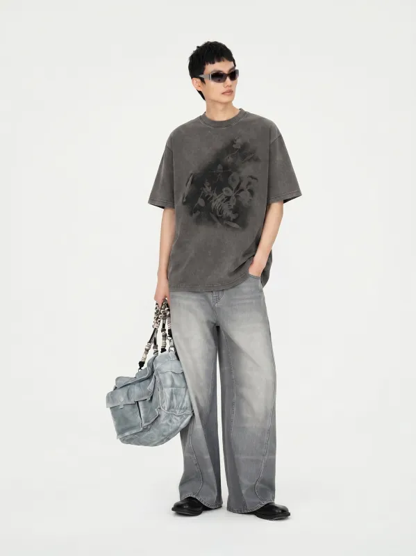 SPRAY PAINTED TEE made by Feng Chen Wang