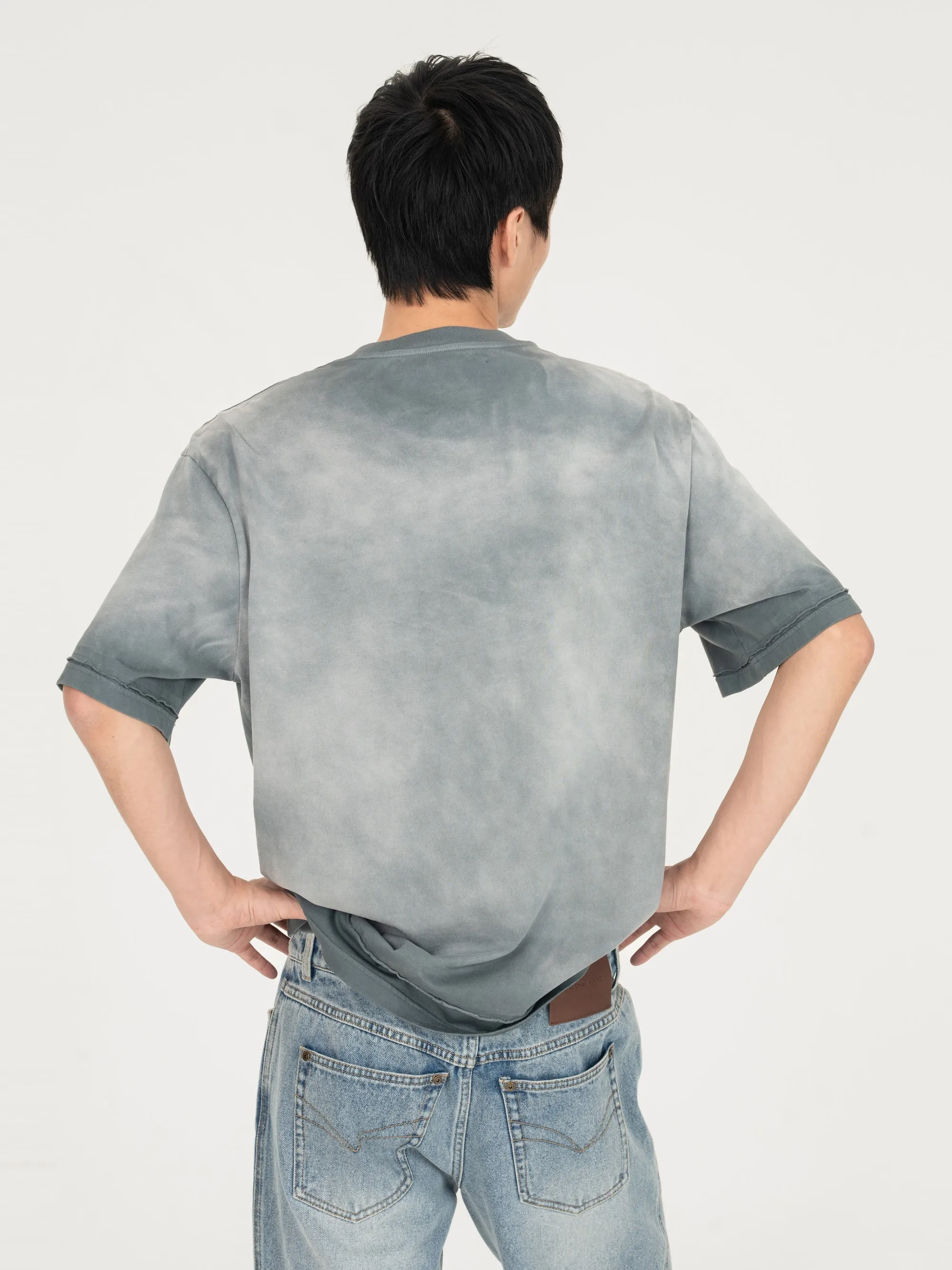 2 IN 1 WASHED TEE sold by Feng Chen Wang product image thumbnail 4