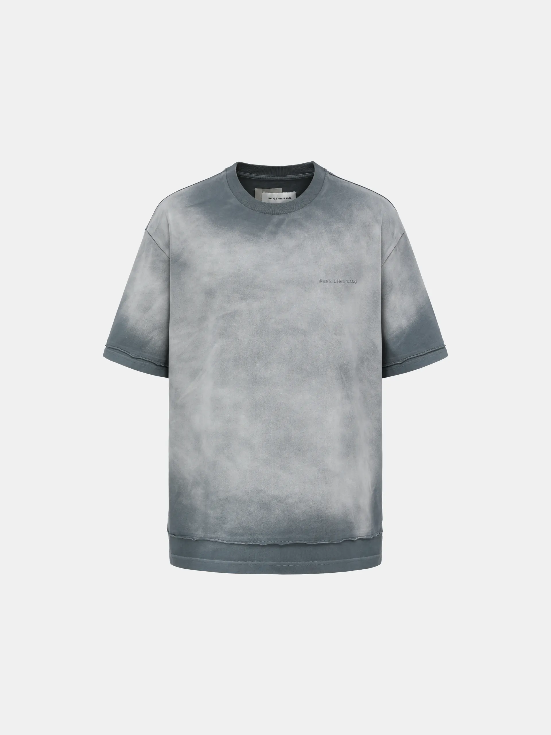 2 IN 1 WASHED TEE sold by Feng Chen Wang product image thumbnail 5