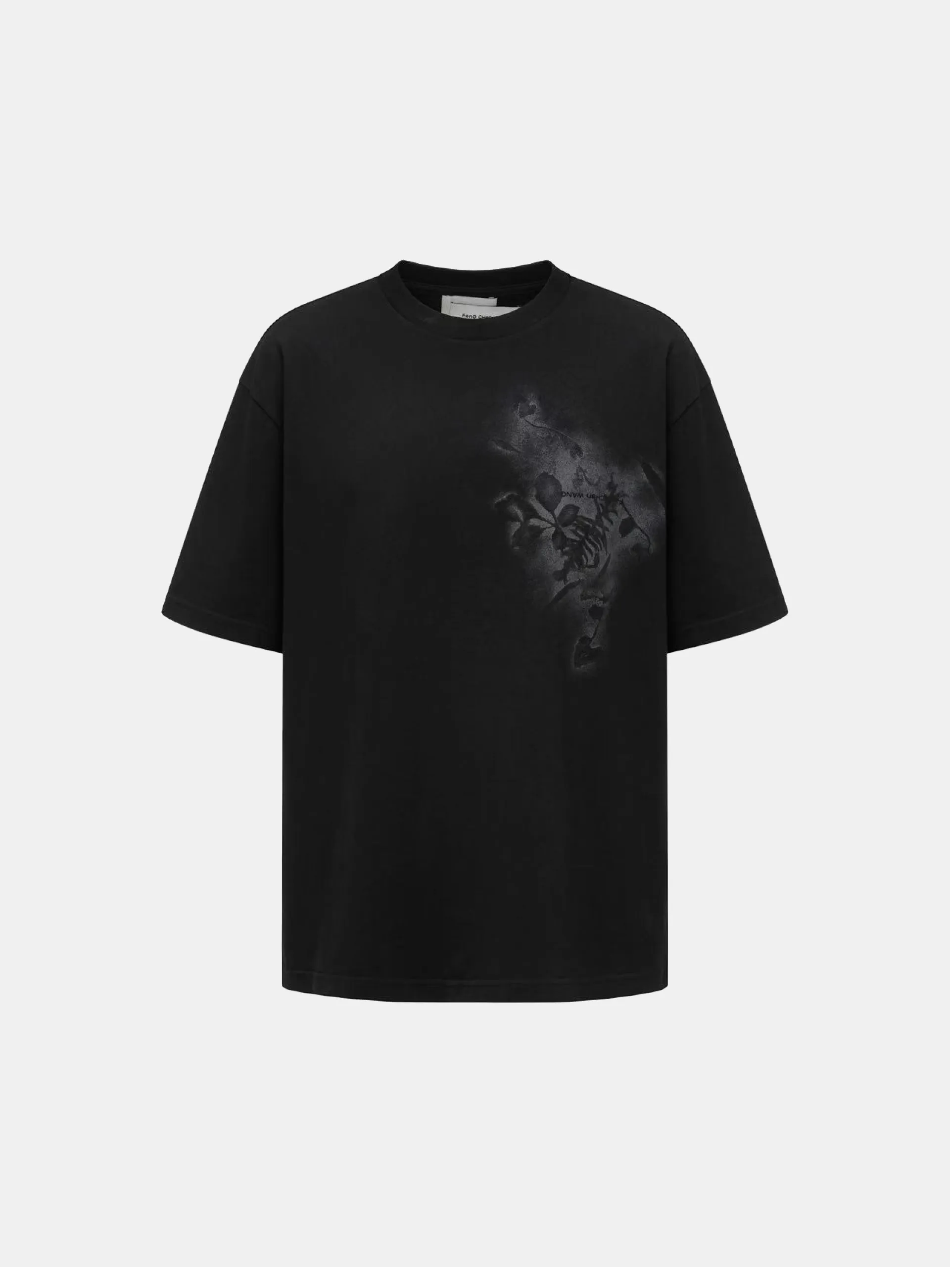 SPRAY PAINTED PLANTS DYE TEE sold by Feng Chen Wang product image thumbnail 4