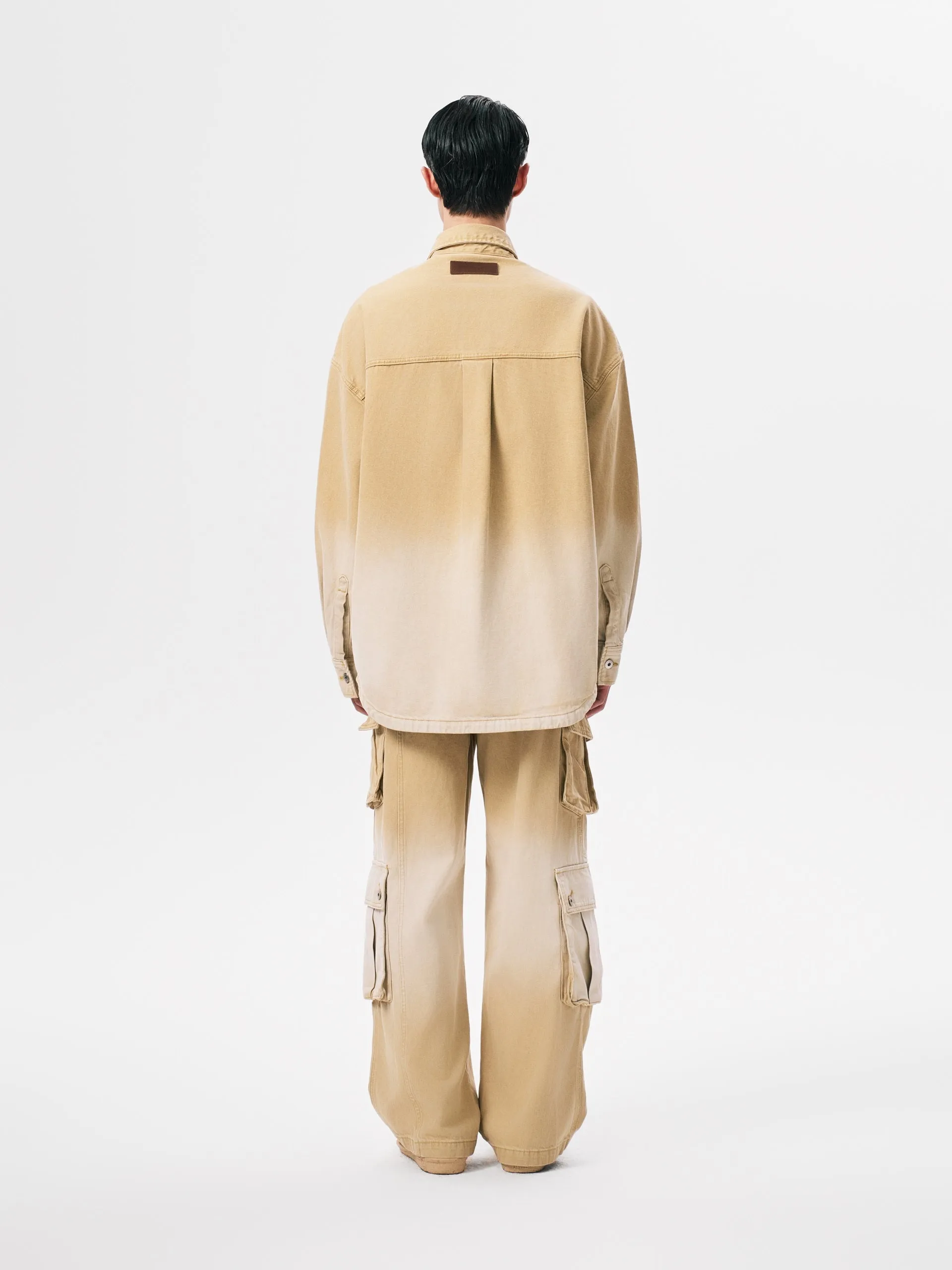 GRADIENT DENIM JACKET sold by Feng Chen Wang product image thumbnail 4