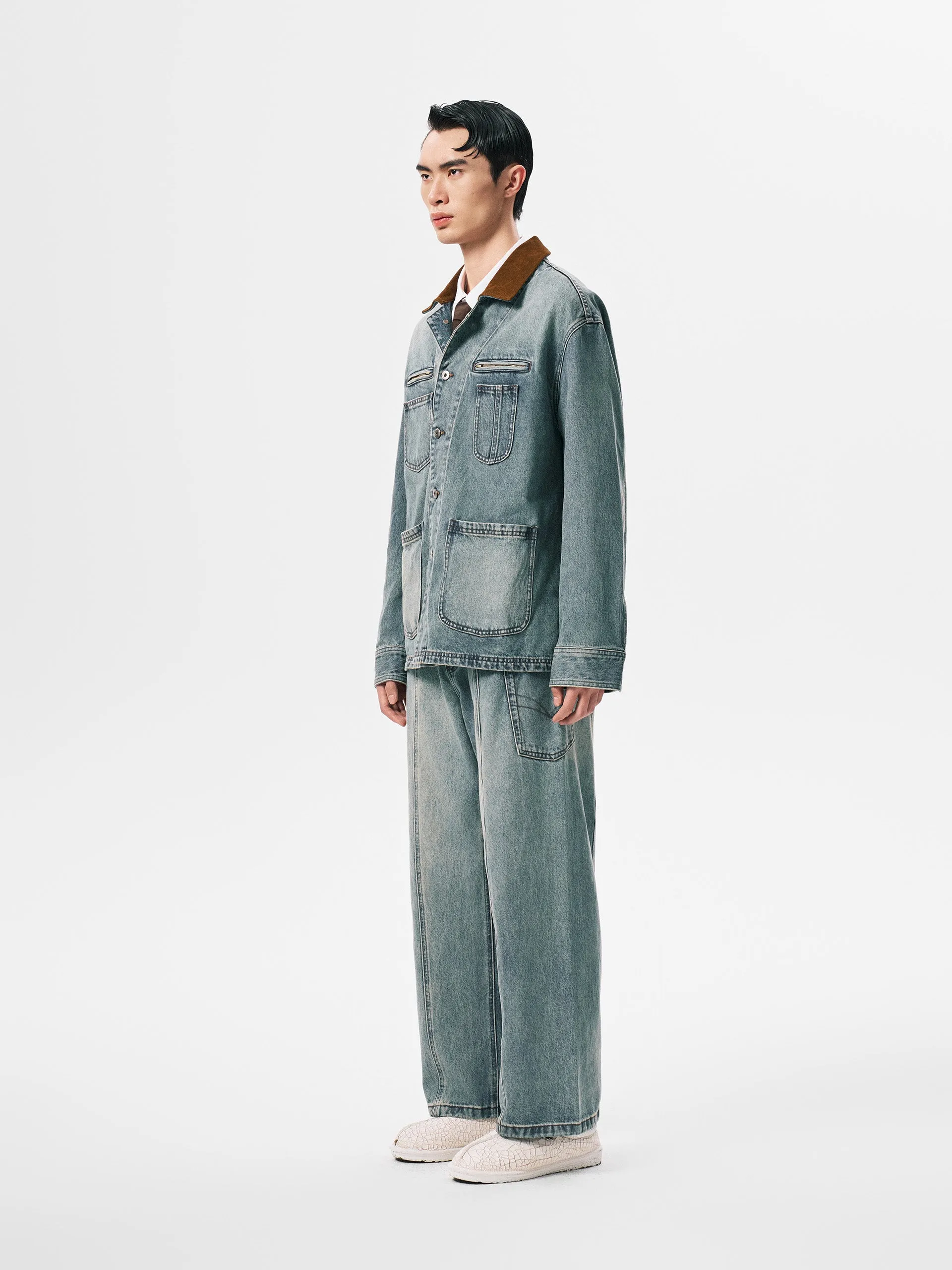 DENIM JACKET sold by Feng Chen Wang product image thumbnail 2