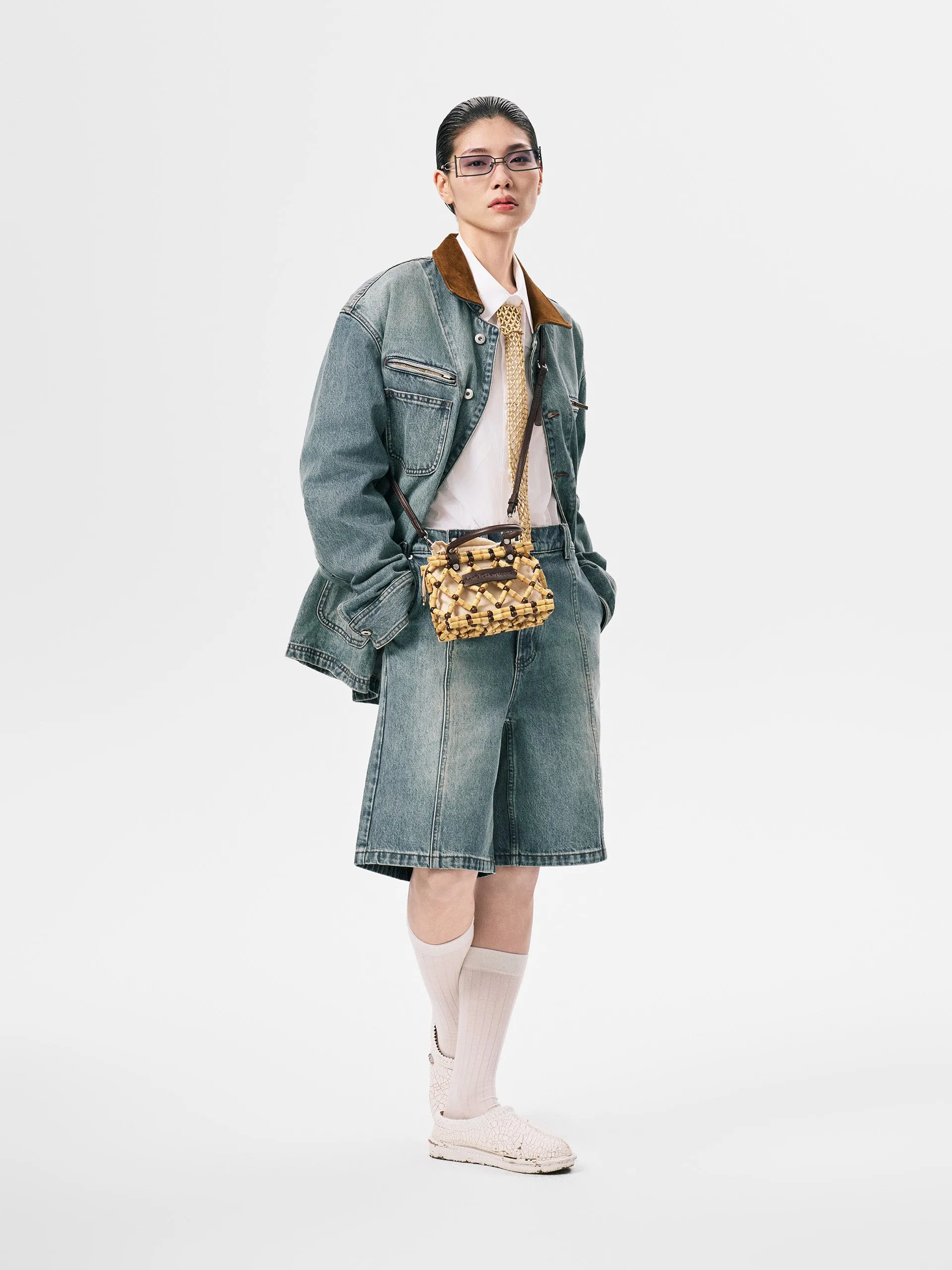 DENIM JACKET sold by Feng Chen Wang product image thumbnail 5