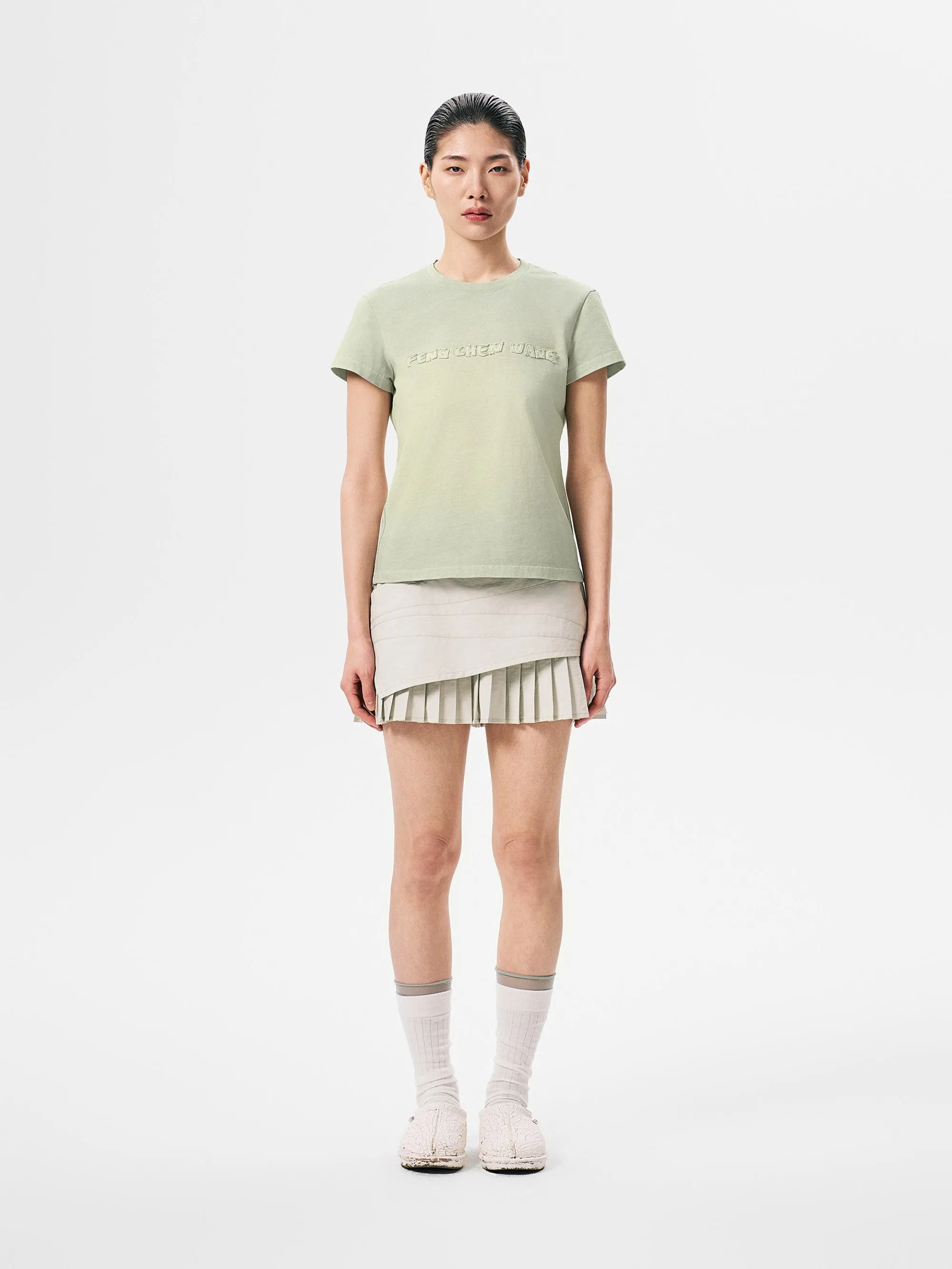TIE-DYE LOGO T-SHIRT sold by Feng Chen Wang product image thumbnail 2