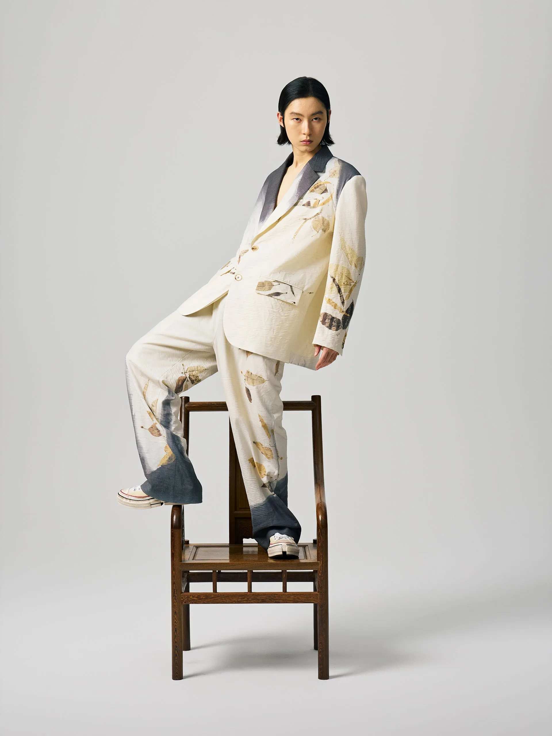 NATURAL PLANT DYE BLAZER sold by Feng Chen Wang
