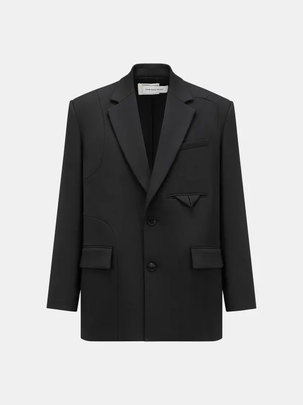 DECONSTRUCTED BLAZER made by Feng Chen Wang