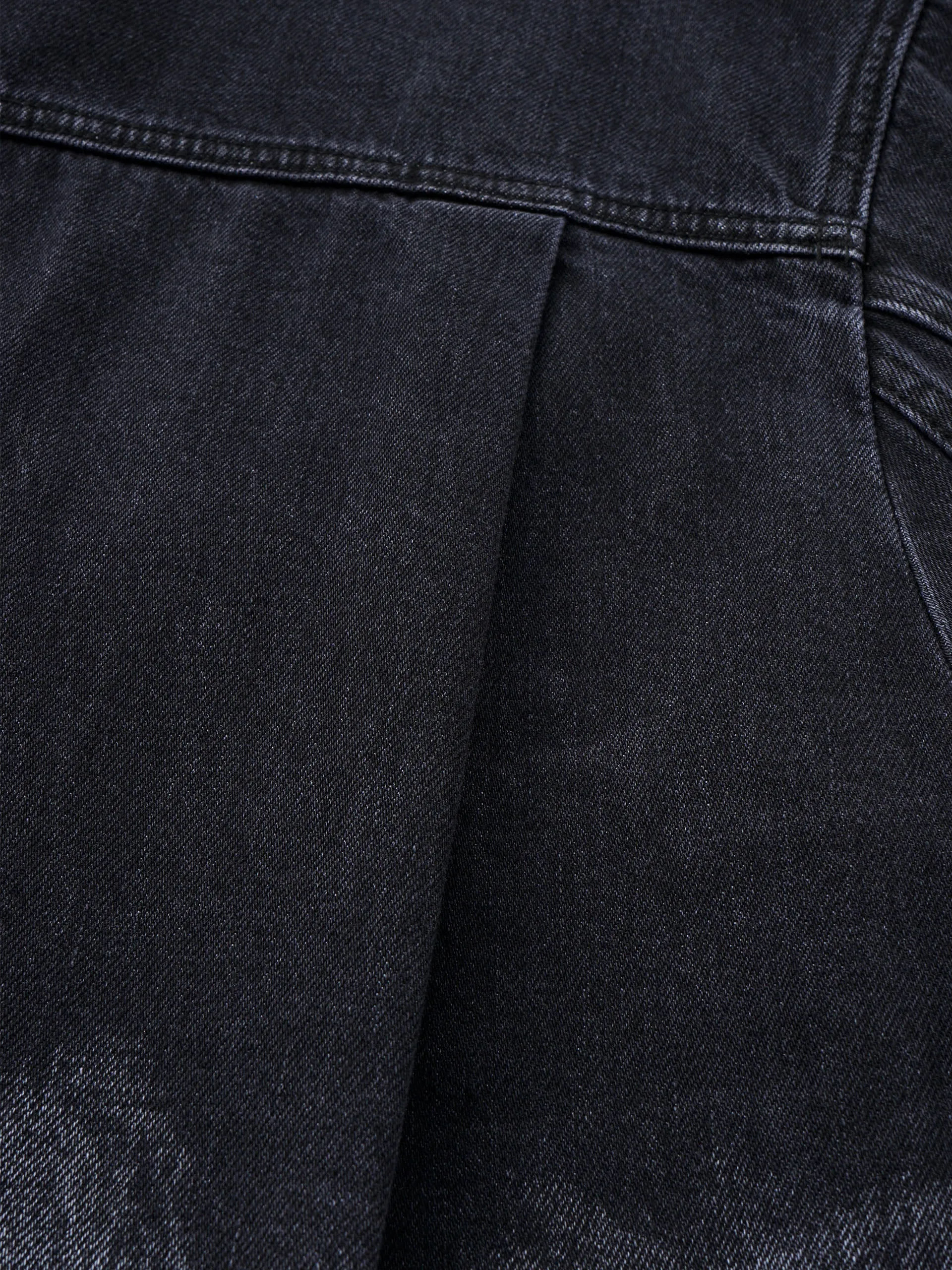 BLACK/PURPLE GRADIENT DENIM JACKET sold by Feng Chen Wang product image thumbnail 5