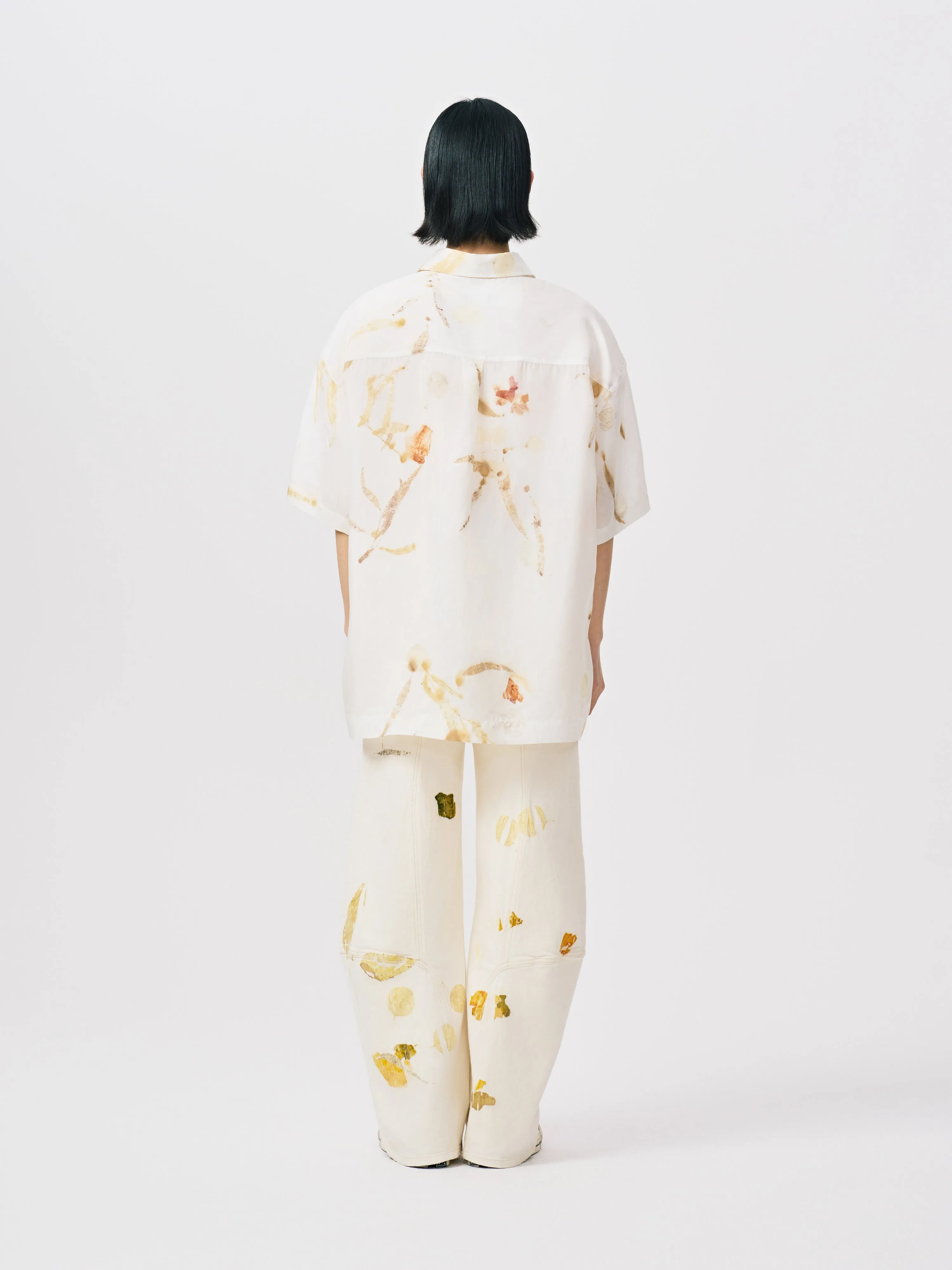 SILK NATURAL PLANT DYE SHIRT sold by Feng Chen Wang product image thumbnail 2