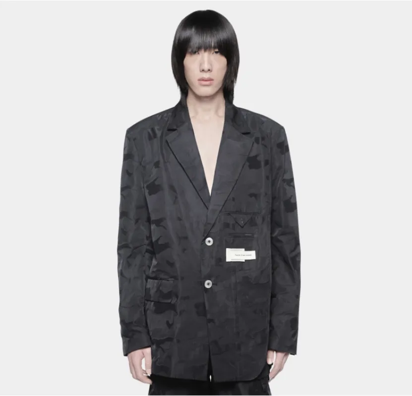 CAMOUFLAGE SUIT made by Feng Chen Wang