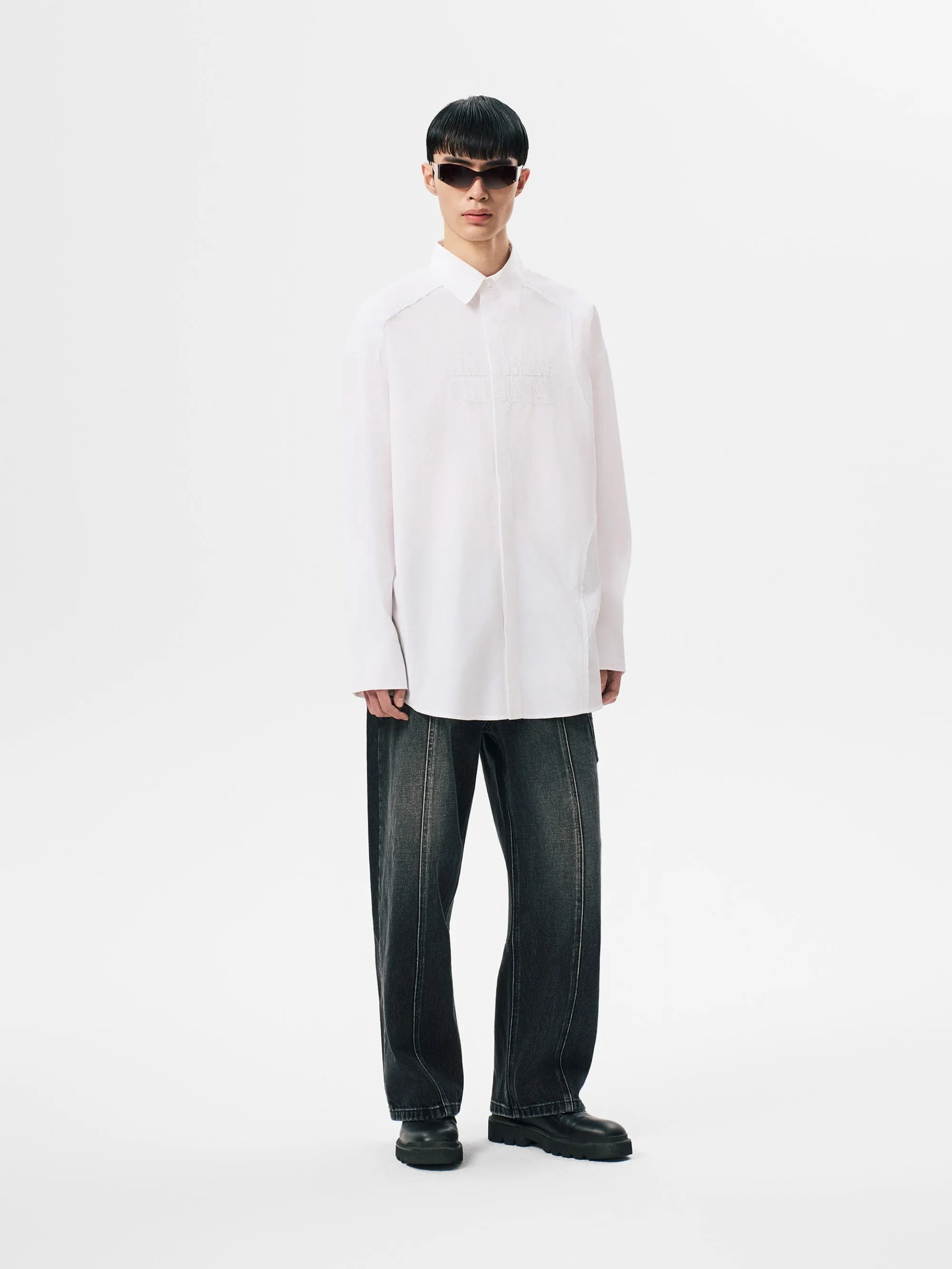 MADE IN CHINA LOGO SHIRT sold by Feng Chen Wang