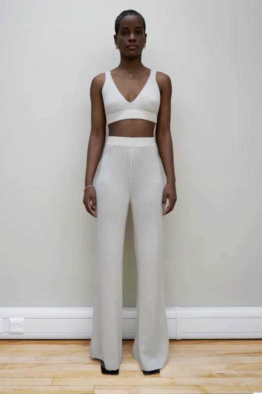Philippa Trousers Sample - Ivory made by arch4