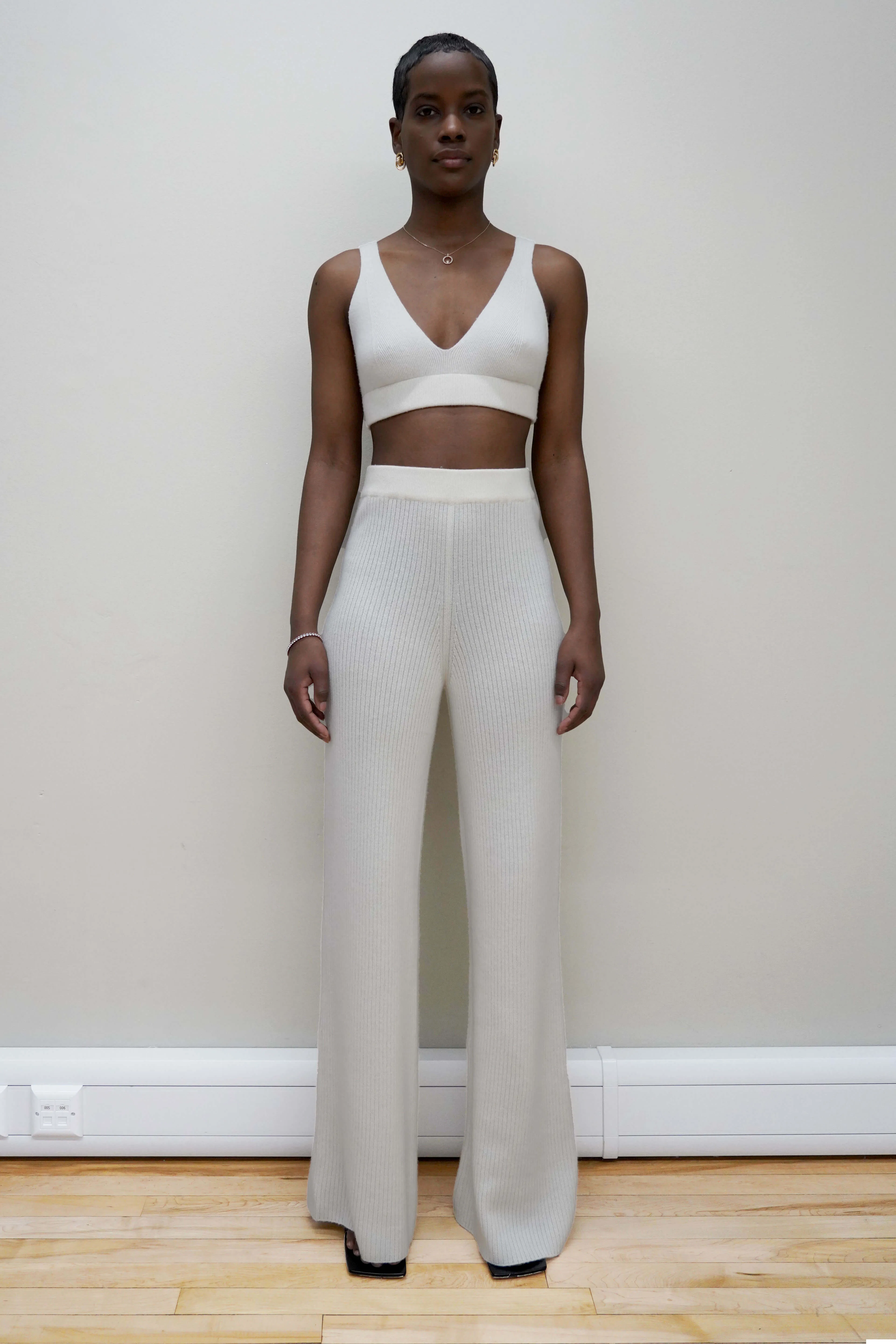 Philippa Trousers Sample - Ivory sold by arch4