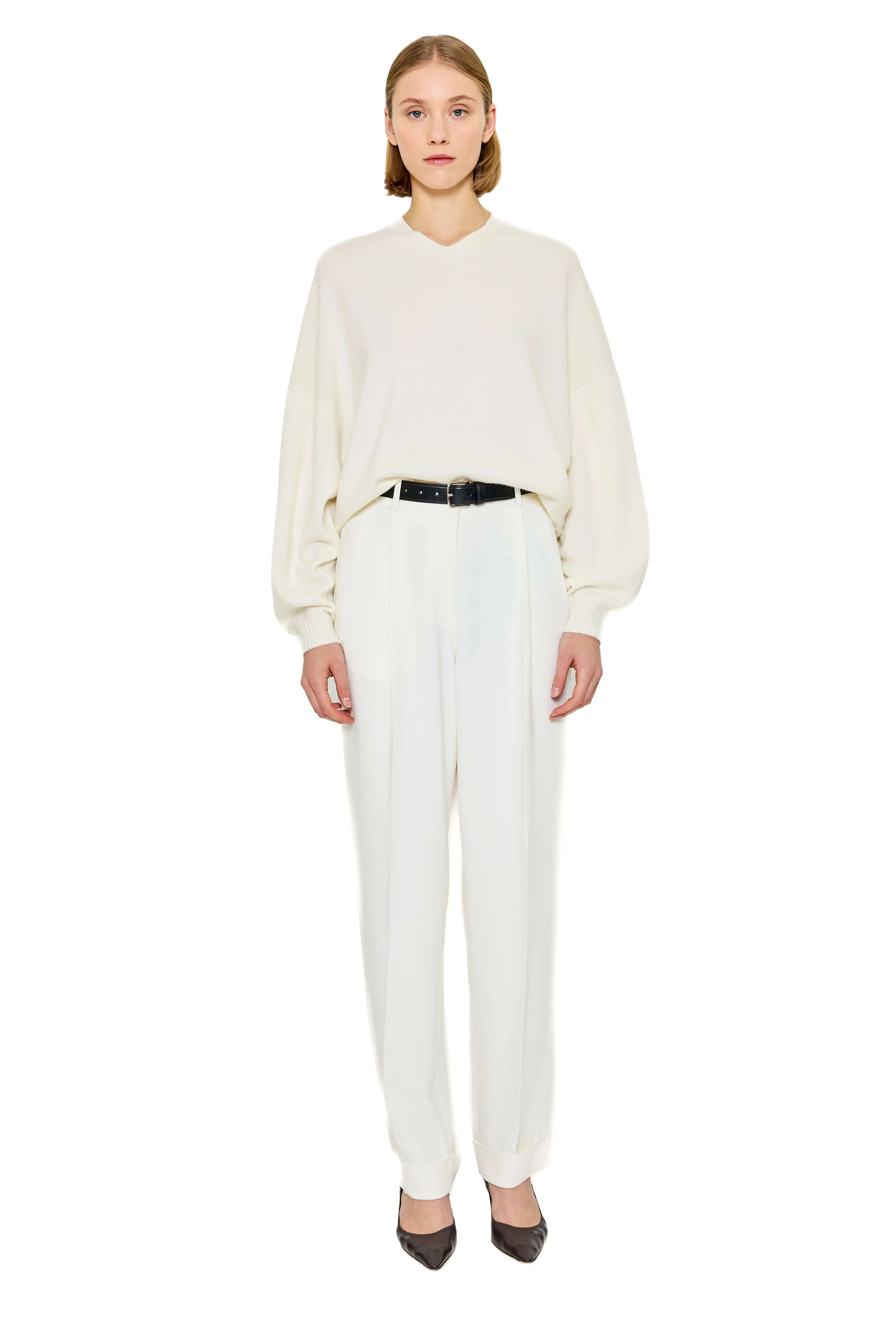 Moorgate Sweater Sample - Ivory sold by arch4