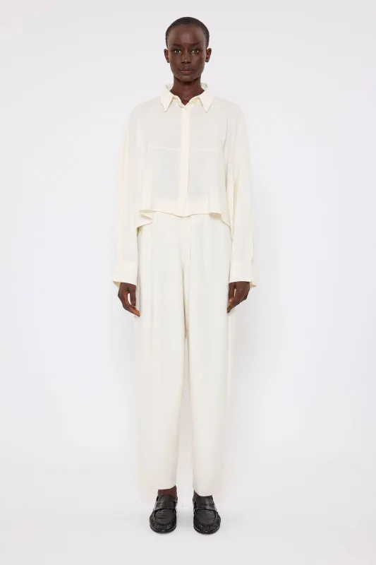 Verity Shirt Sample - Ivory made by arch4