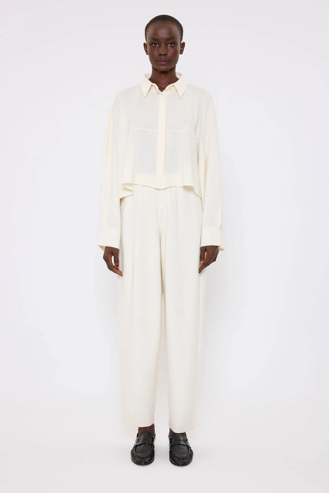Verity Shirt Sample - Ivory sold by arch4