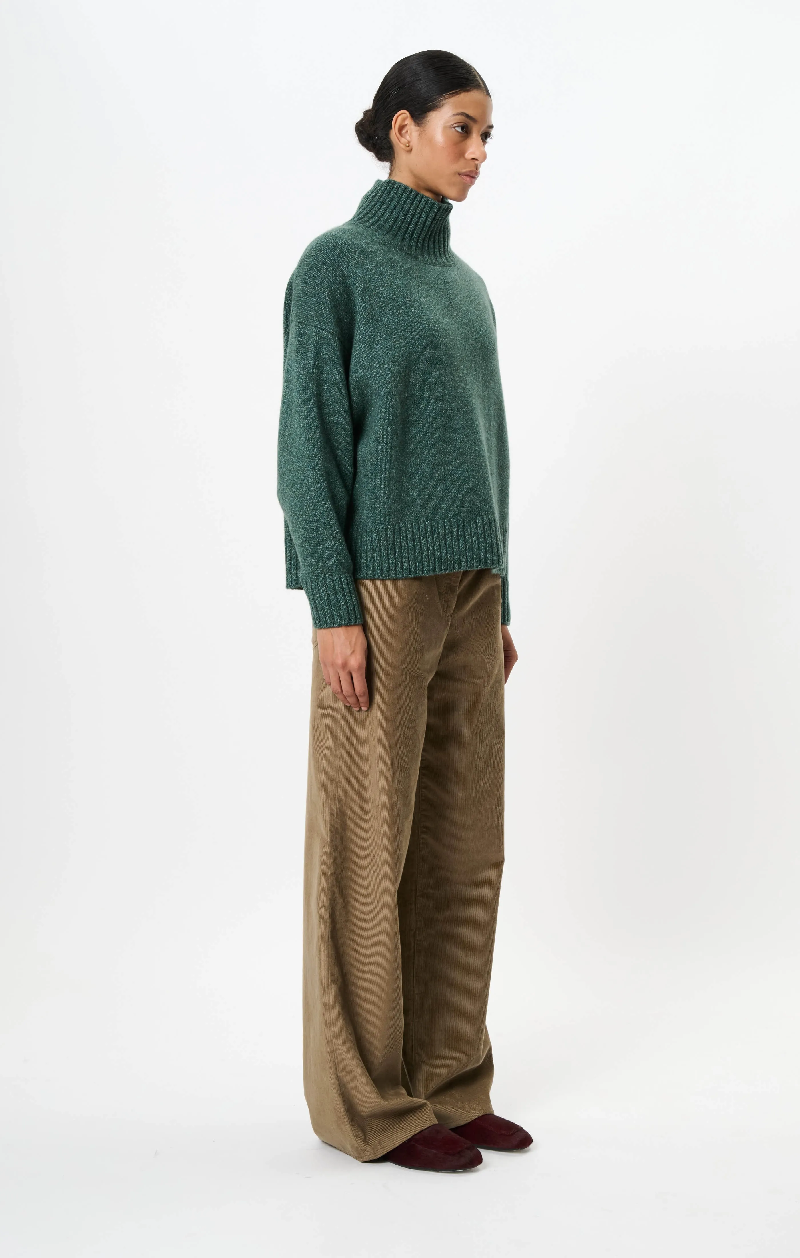 New Rozzie Sweater Sample - Forest Marl sold by arch4 product image thumbnail 2