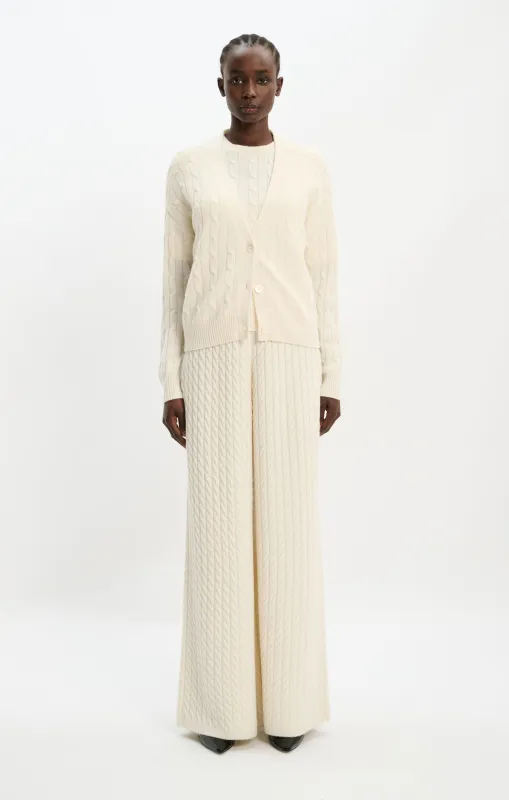 Winter Cardigan Sample - Ivory made by arch4