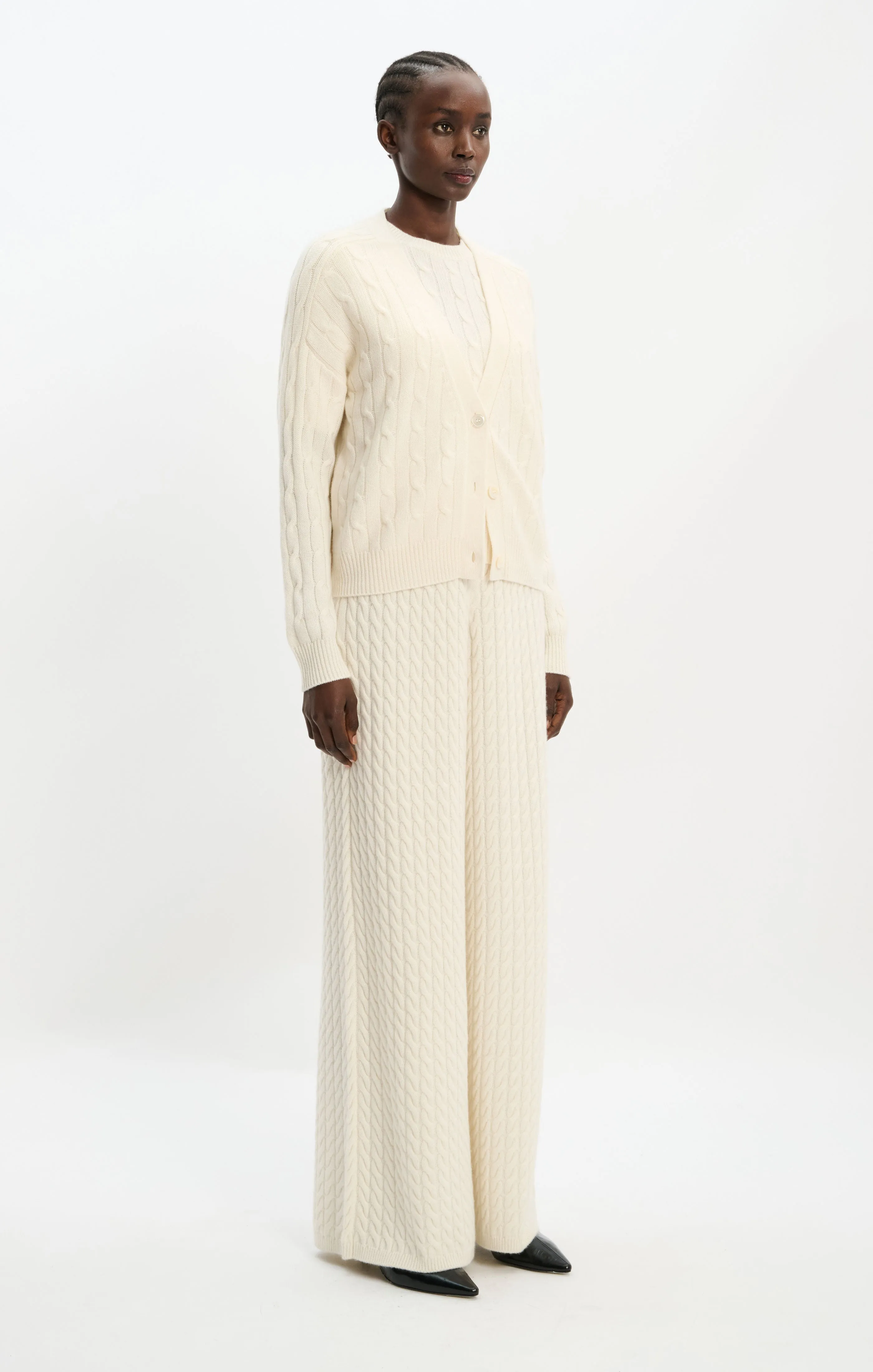 Winter Cardigan Sample - Ivory sold by arch4 product image thumbnail 2