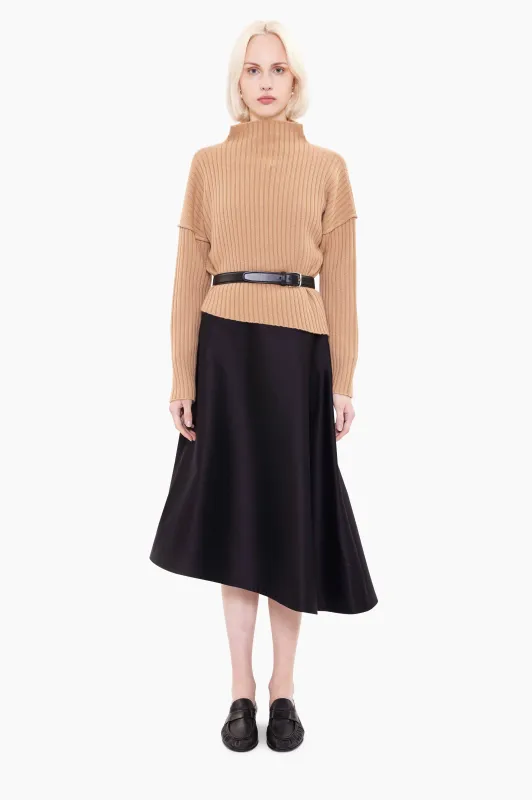 Annika Sweater Sample - Dark Camel made by arch4