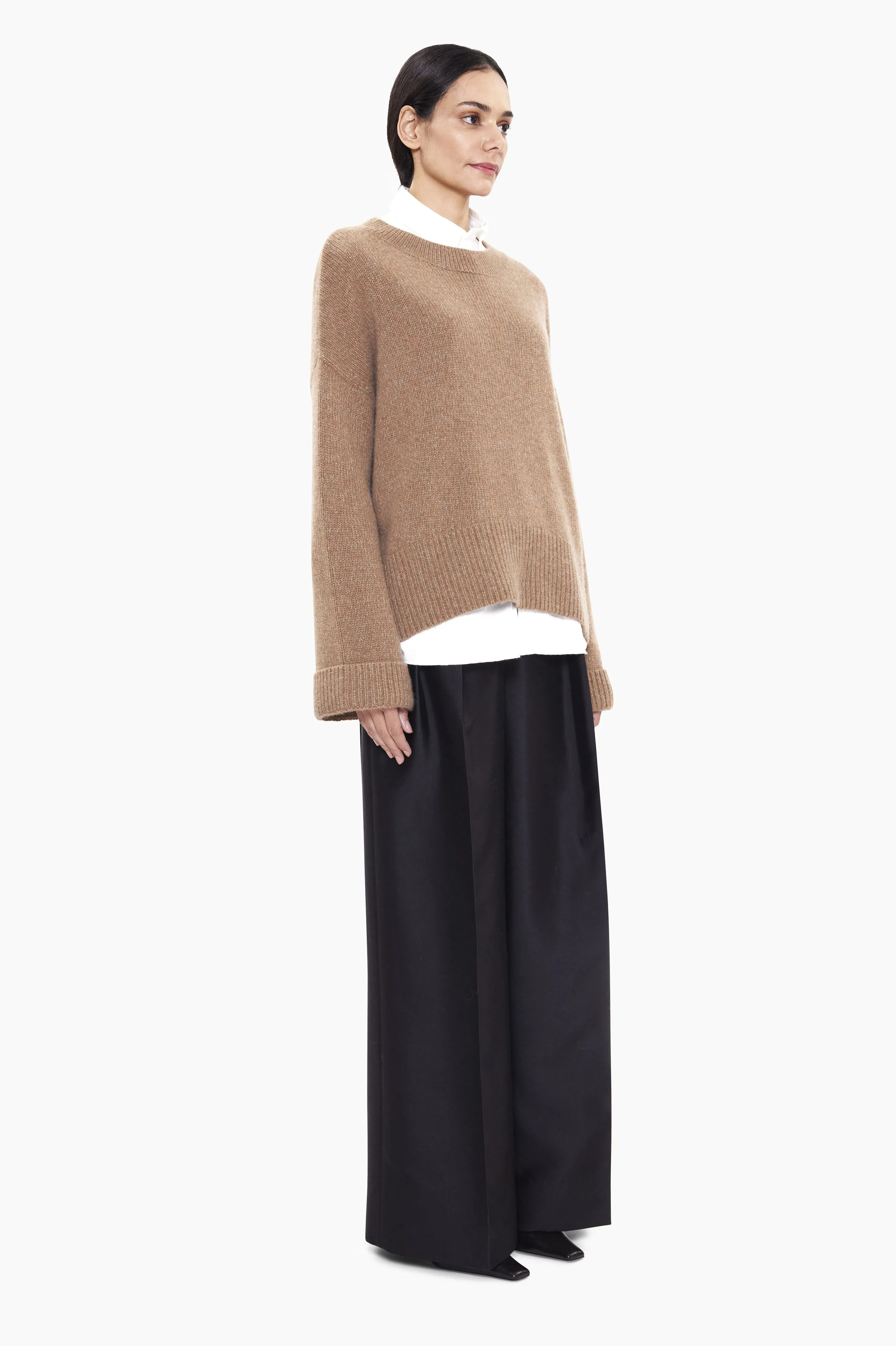 Knightsbridge Sweater Sample - Camel Marl sold by arch4 product image thumbnail 2