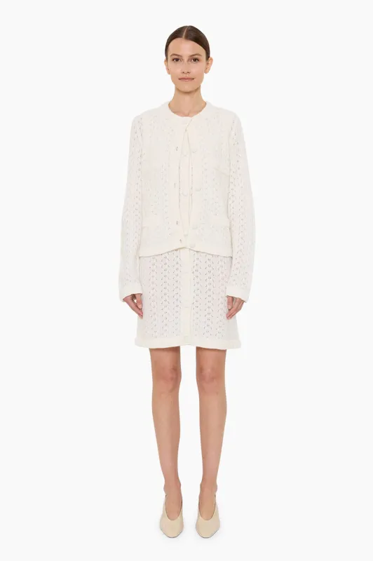Hannah Cardigan - Ivory made by arch4