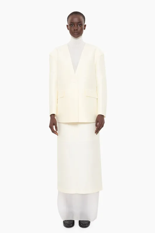 Rossiter Jacket - Ivory made by arch4