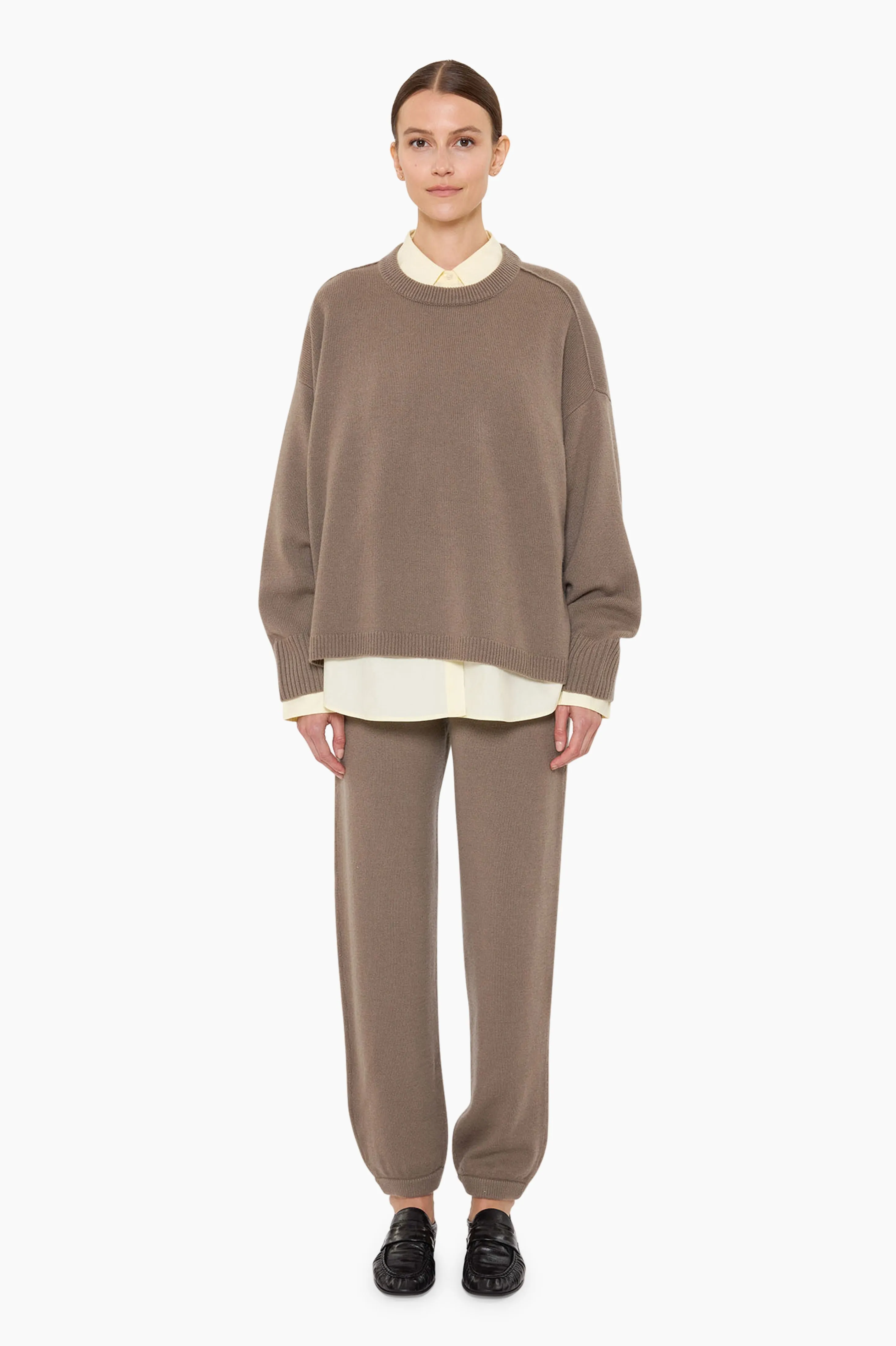 Eloise Trousers Sample - Desert Taupe sold by arch4