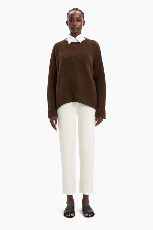 Knightsbridge Sweater - Brown Chocolate Marl made by arch4