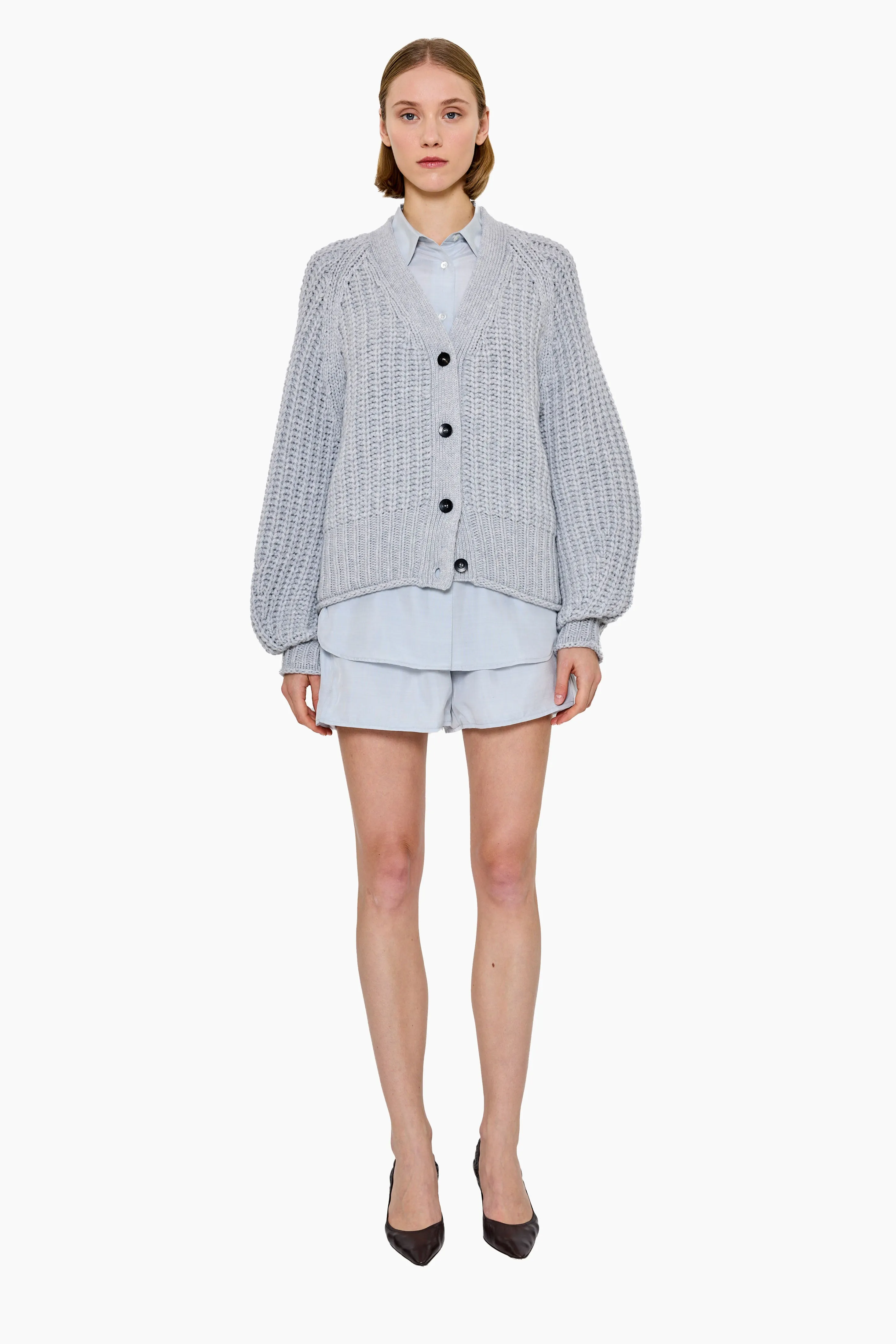Rotterdam Cardigan - Husky Grey sold by arch4