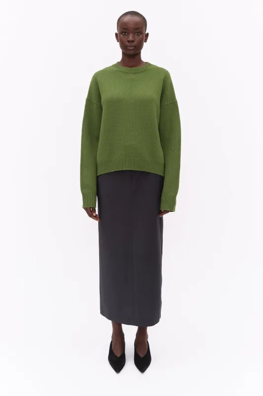 The Ivy Sweater Sample - Jalapeno made by arch4