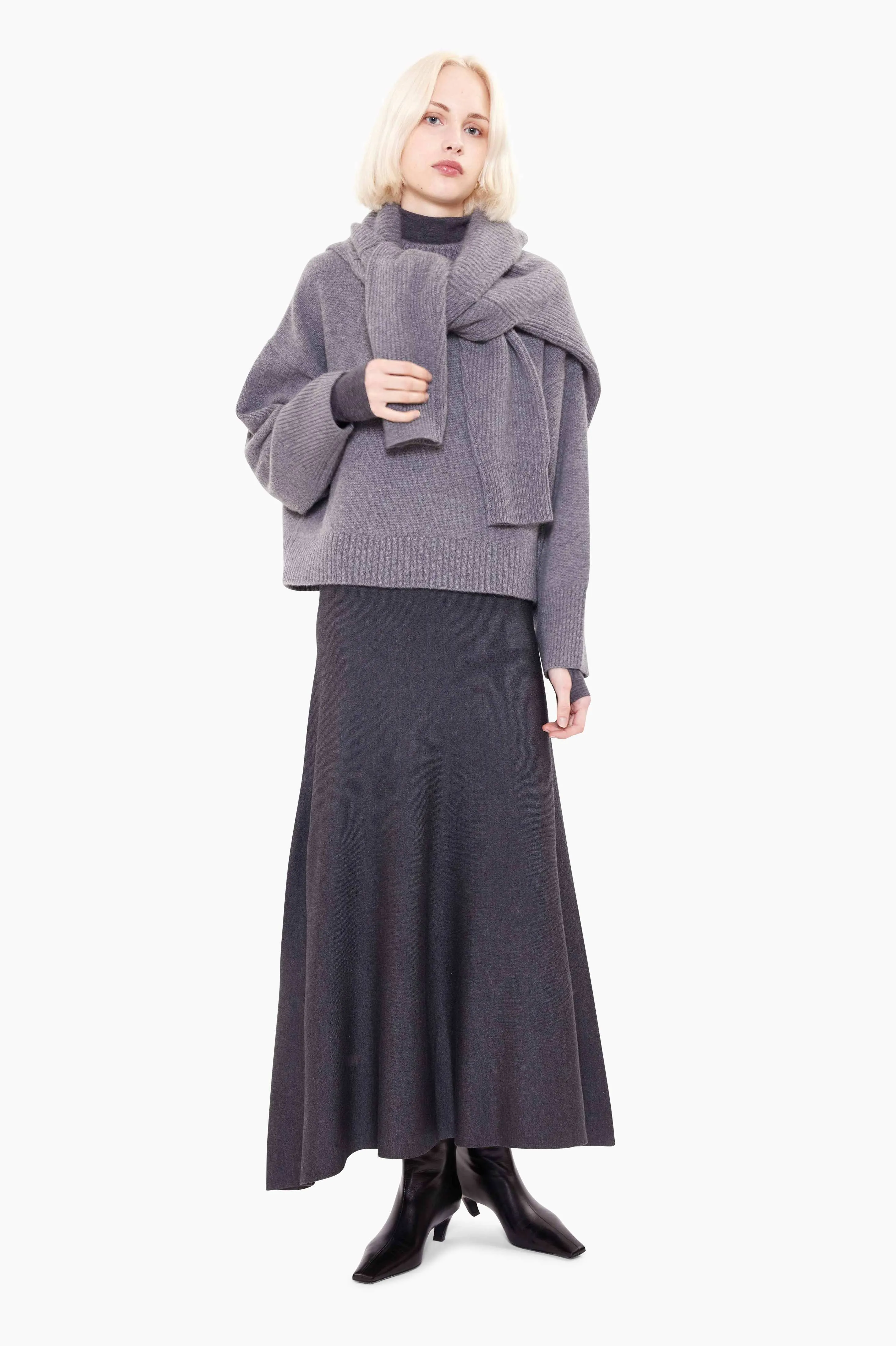 Rozzie Sweater - Granite Marl sold by arch4 product image thumbnail 4