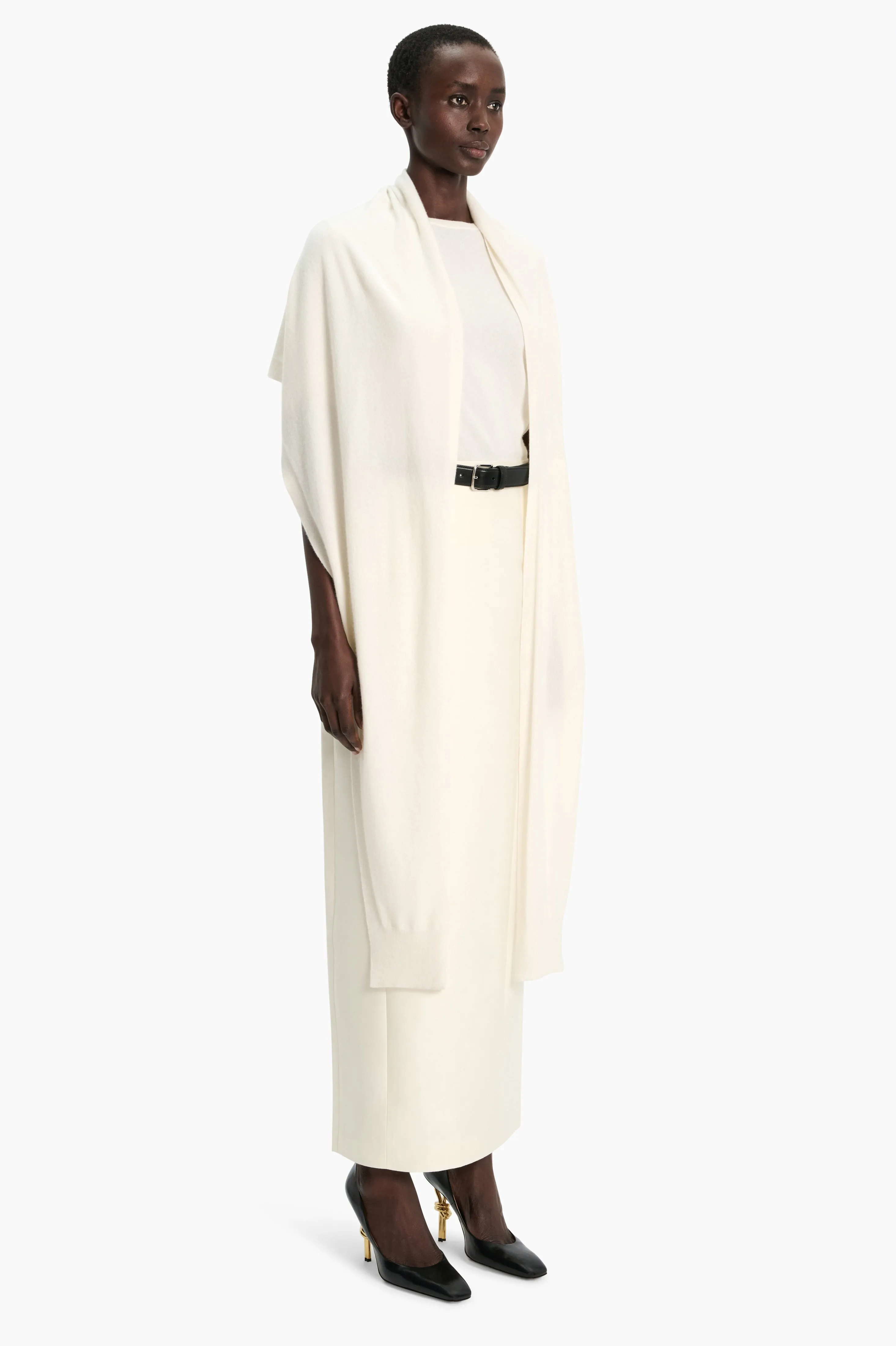 Alfy Scarf - Ivory sold by arch4 product image thumbnail 3