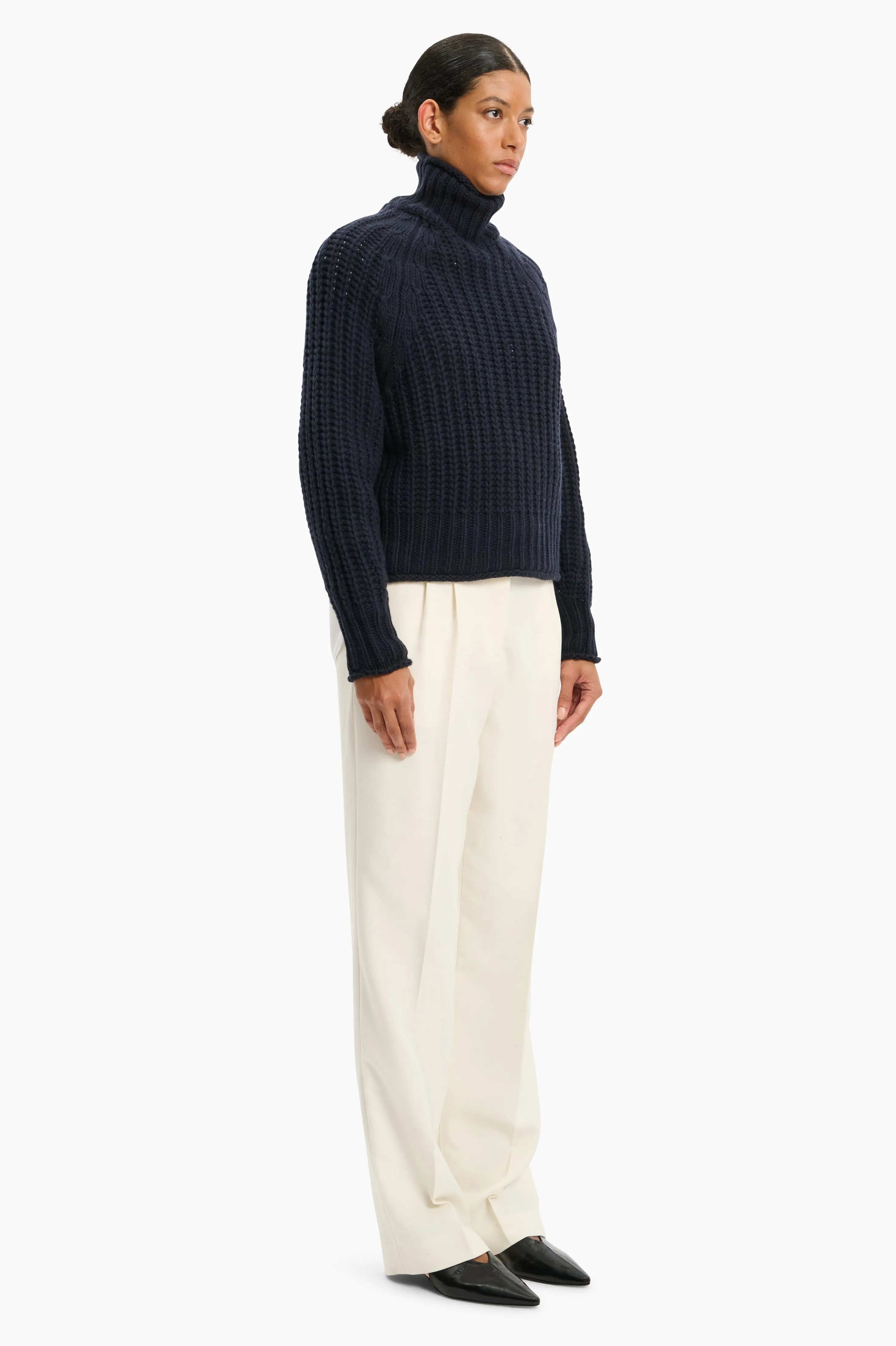Ellis Sweater - Navy sold by arch4 product image thumbnail 2