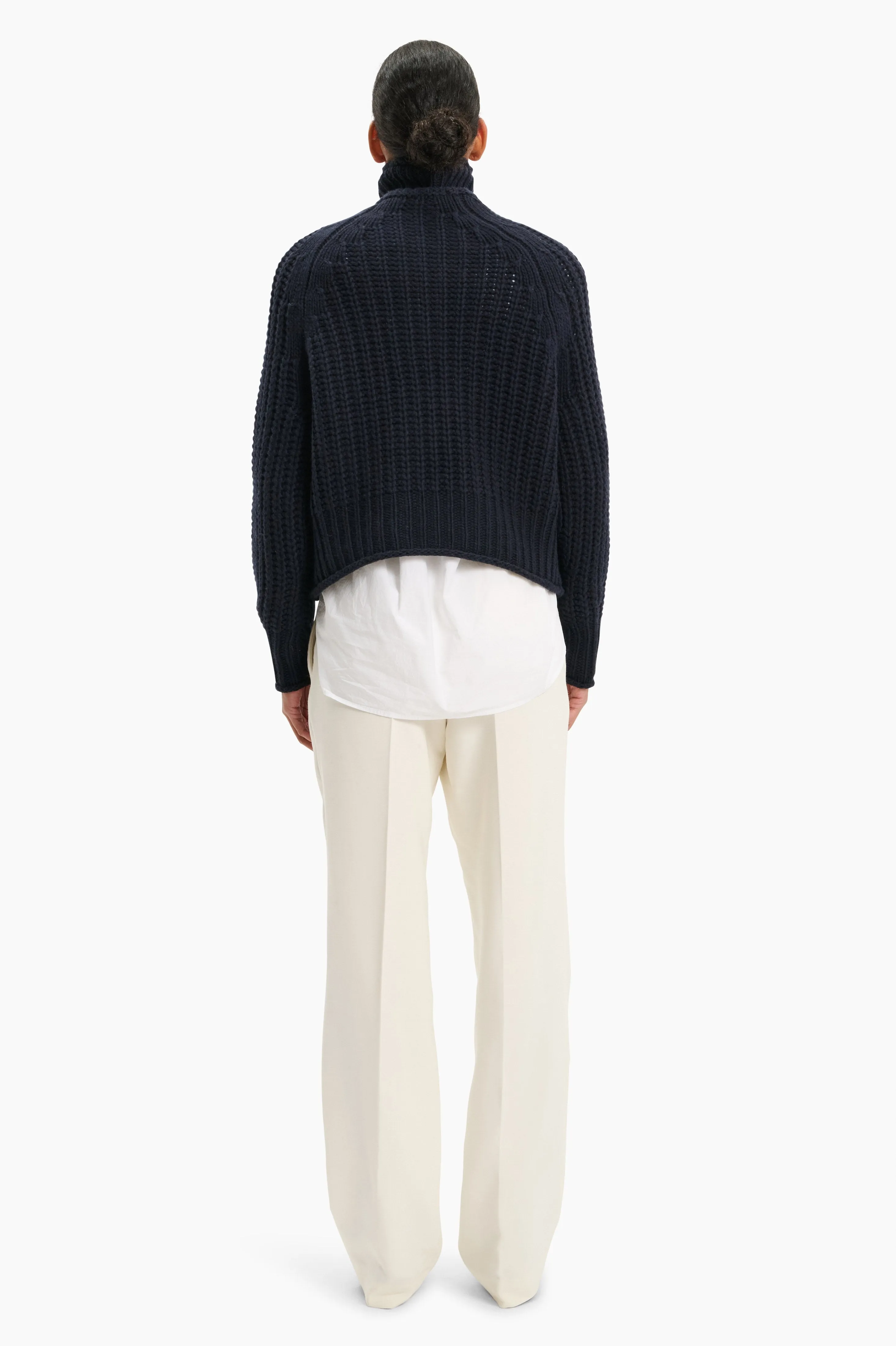 Ellis Sweater - Navy sold by arch4 product image thumbnail 3
