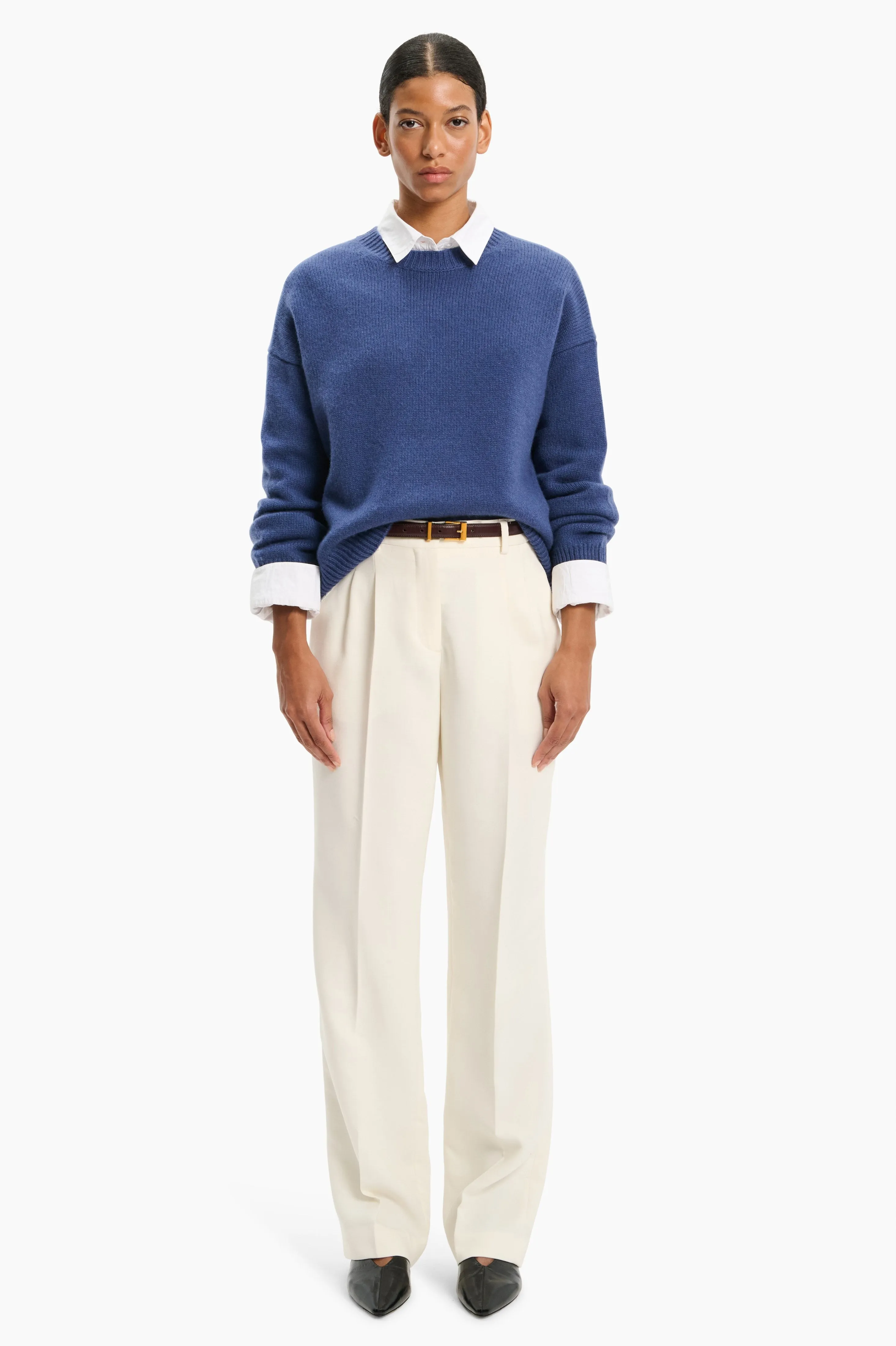 The Ivy Sweater - Washed Indigo sold by arch4