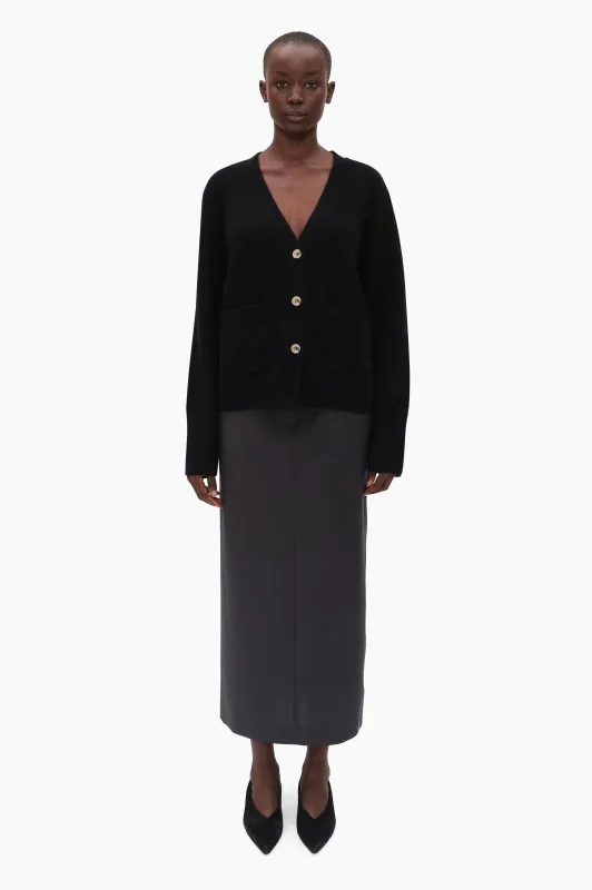 Janelle Cardigan - Black made by arch4