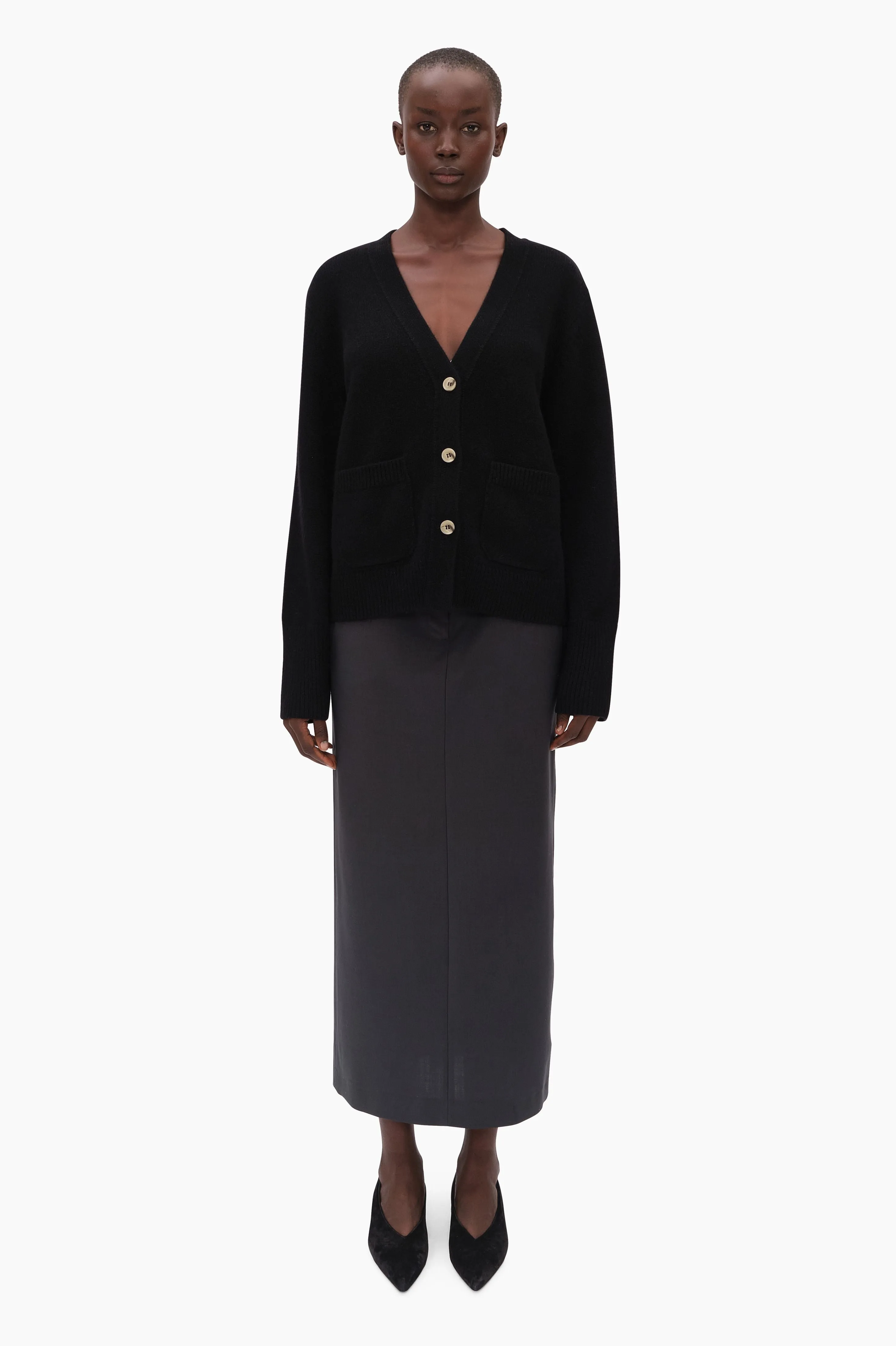 Janelle Cardigan - Black sold by arch4