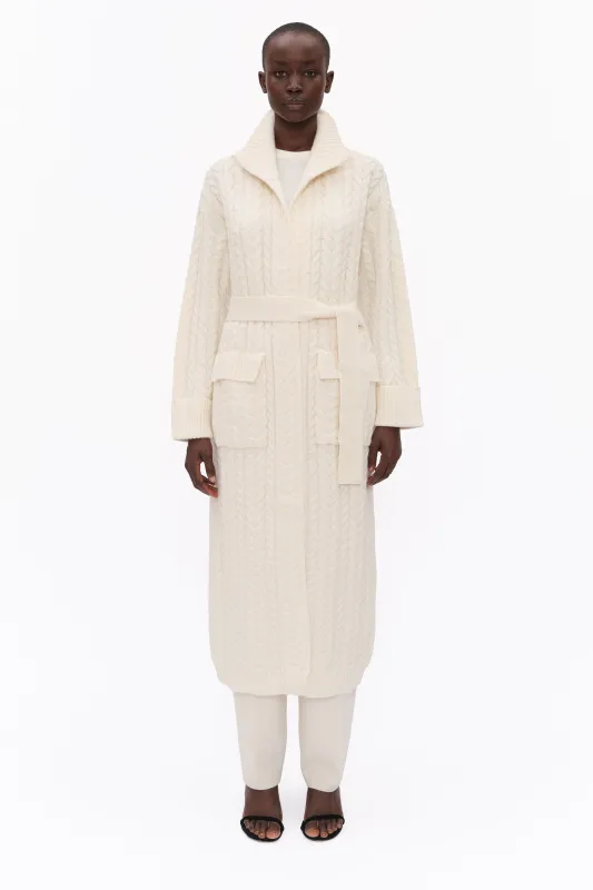 Bond Street Cardigan - Ivory made by arch4